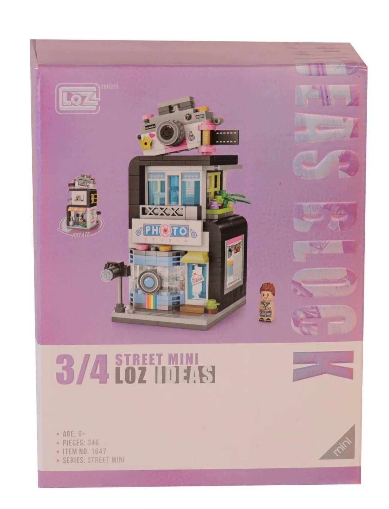 LZ-1647 LOZ FOTOĞRAF STÜDYOSU 346 PARÇA BLOCK OYUNCAK