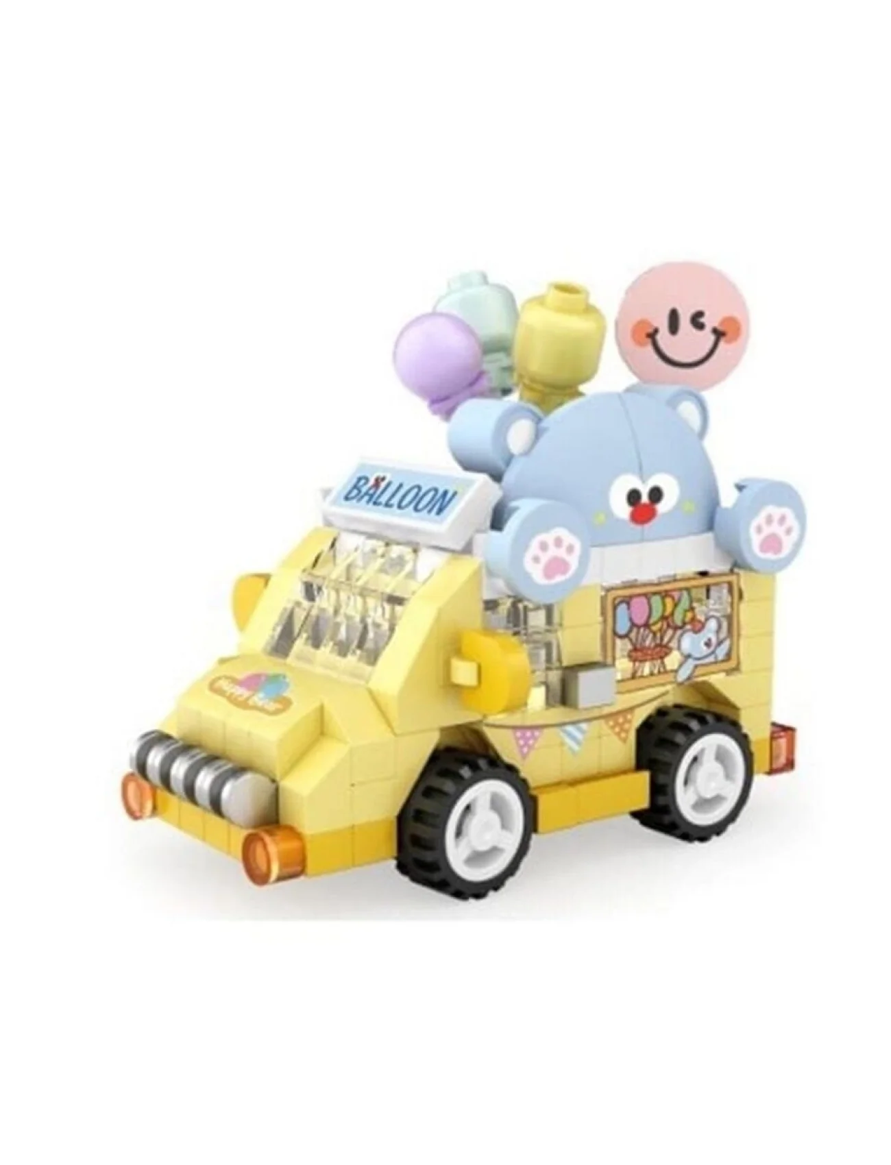 LZ-8639 LOZ BALON ARABASI 160 PARÇA BLOCK OYUNCAK-MİNİ POŞET