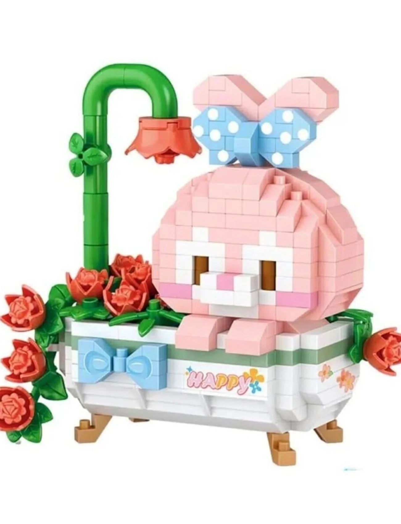 LZ-8806 LOZ MUTLU TAVŞAN 370 PARÇA  BLOCK OYUNCAK