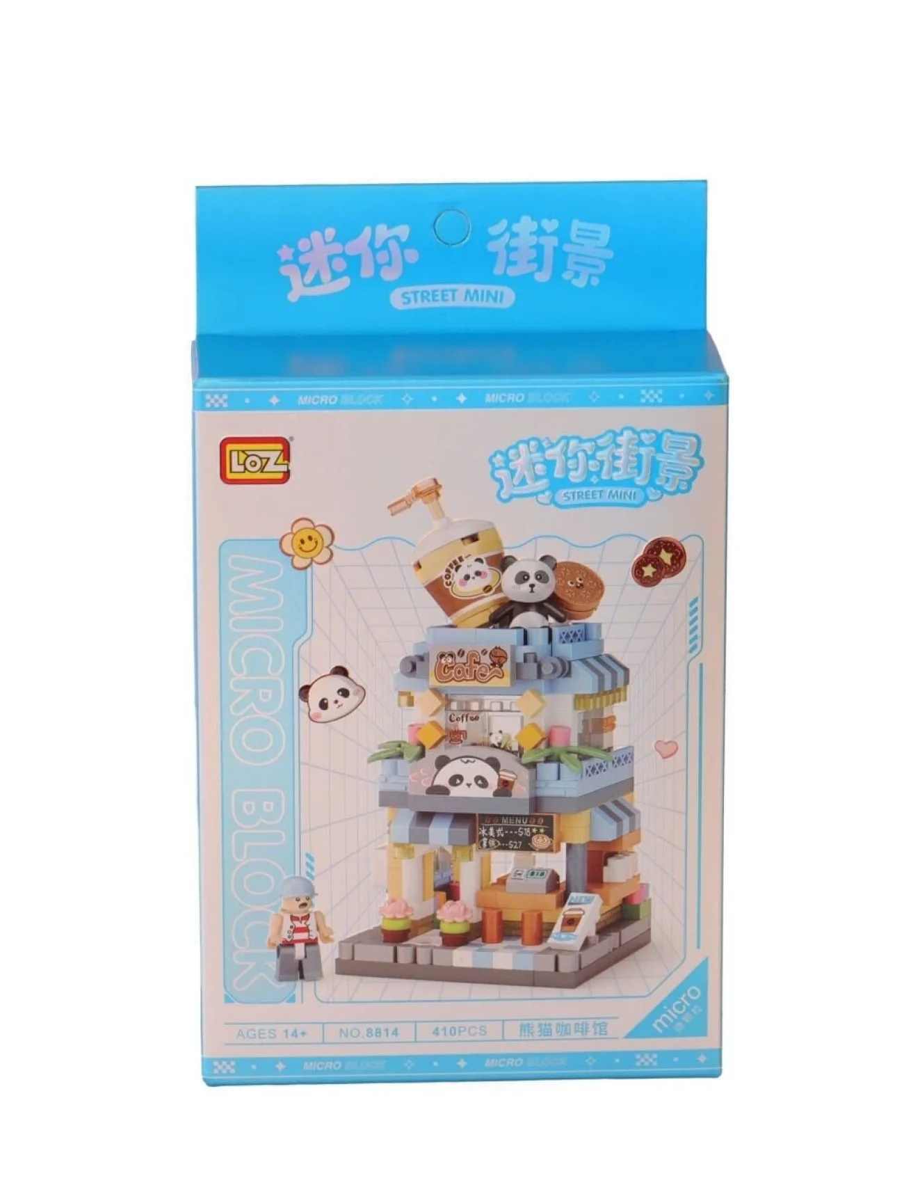 LZ-8814 LOZ KAHVE DÜKKANI 410 PARÇA BLOCK OYUNCAK