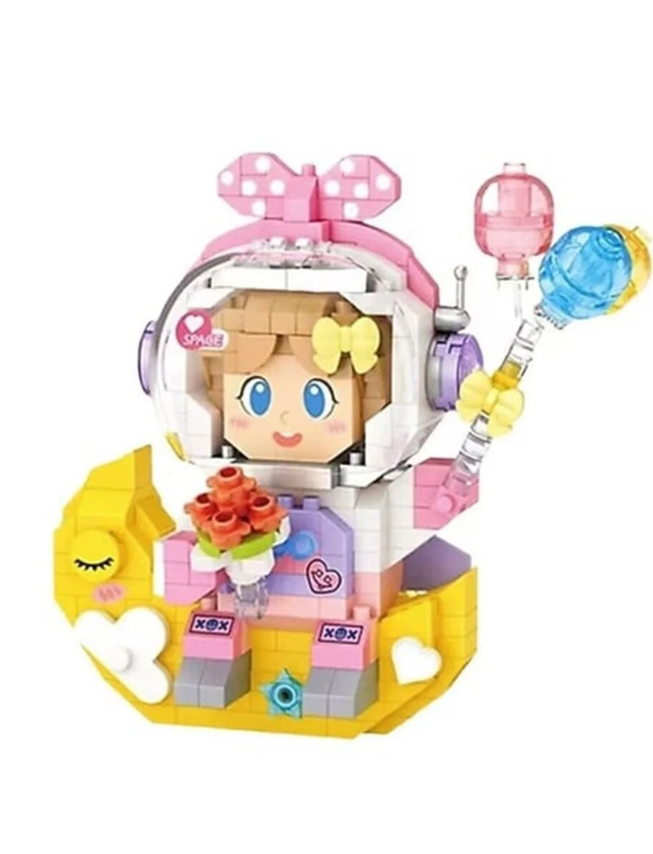 LZ-8828 LOZ KIZ ASTRONOT 410 PARÇA BLOCK OYUNCAK