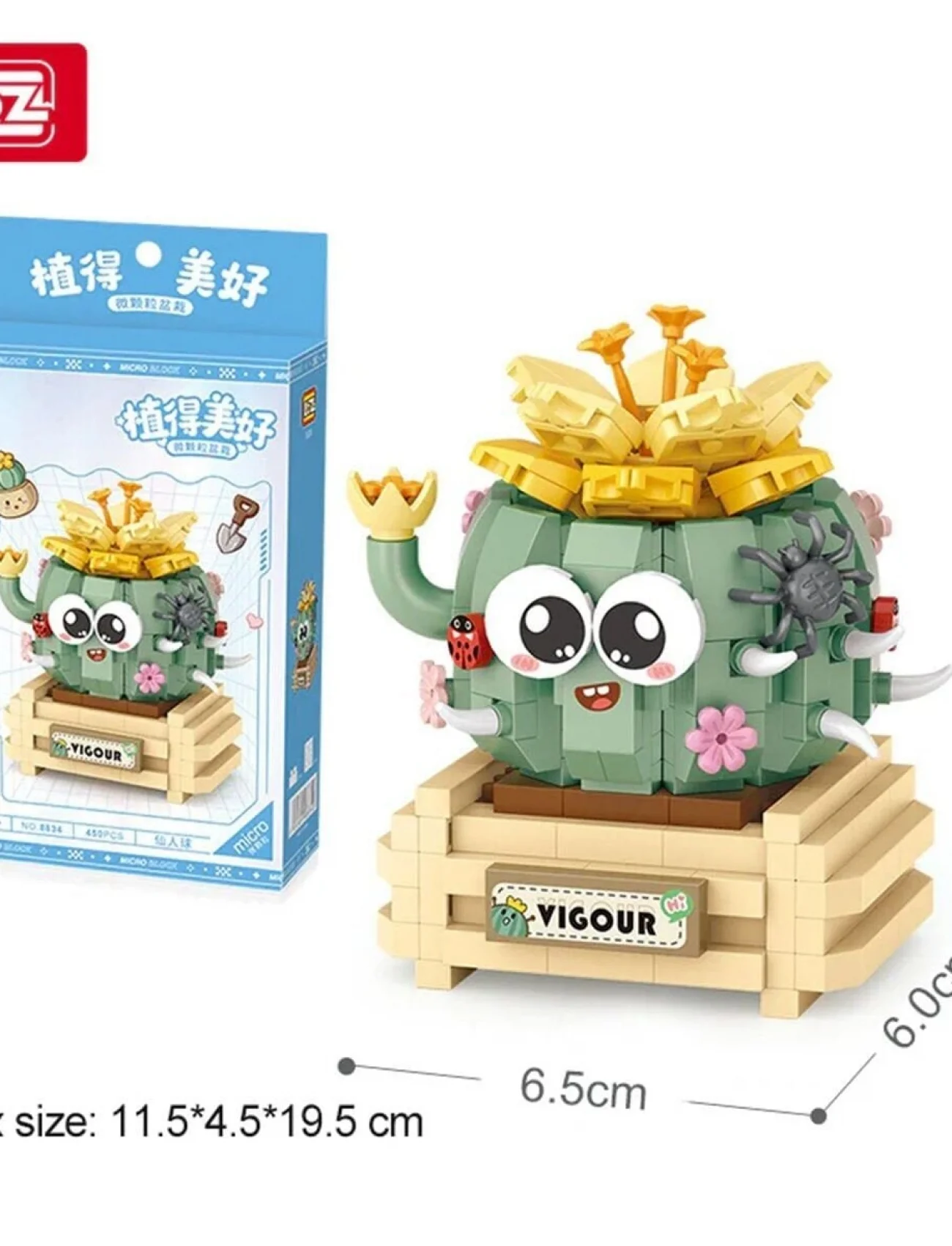 LZ-8834 KAKTÜS 450 PARÇA BLOCK OYUNCAK