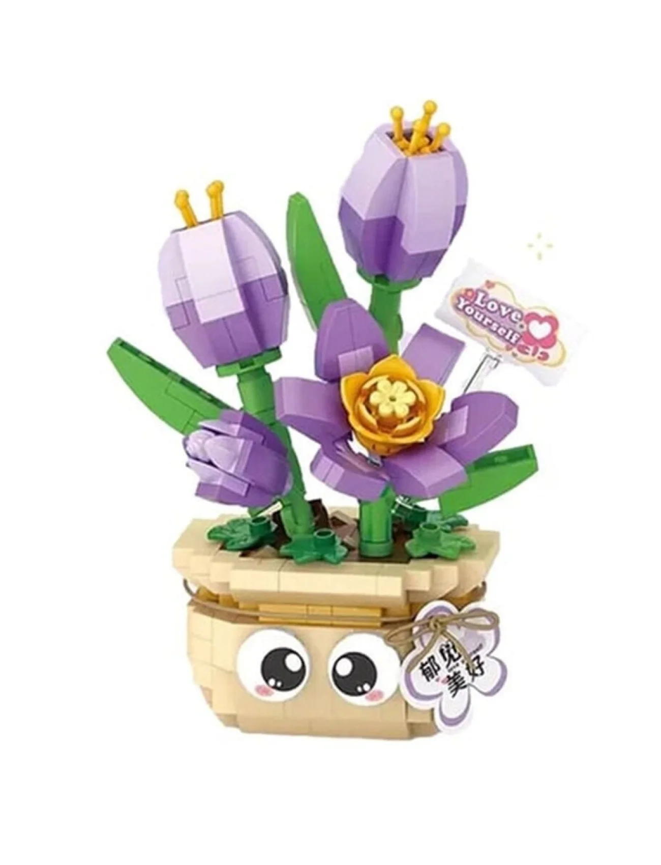 LZ-8842 SAKSILI LALE ÇİÇEĞİ 380 PARÇA BLOCK