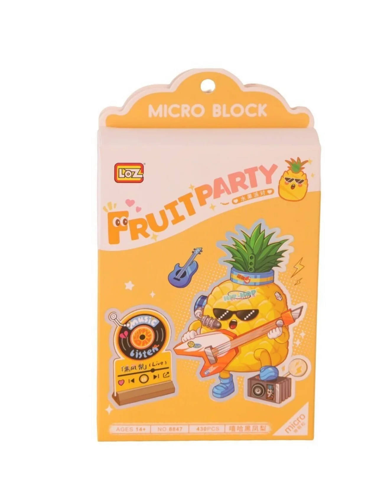 LZ-8847 LOZ ANANAS 430 PARÇA BLOCK OYUNCAK