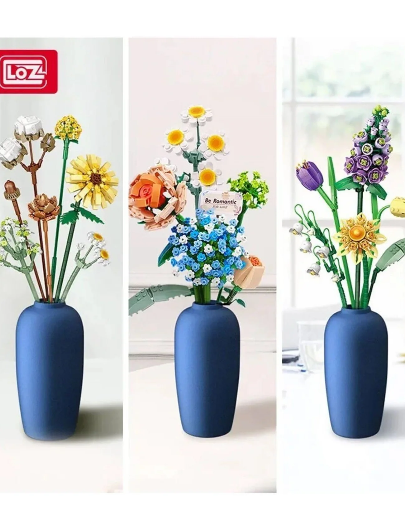 LZ1670 LOZ Eternal Flowers Serisi - Kar Sonrası İlk Güneş 646 Parça Yapım Seti