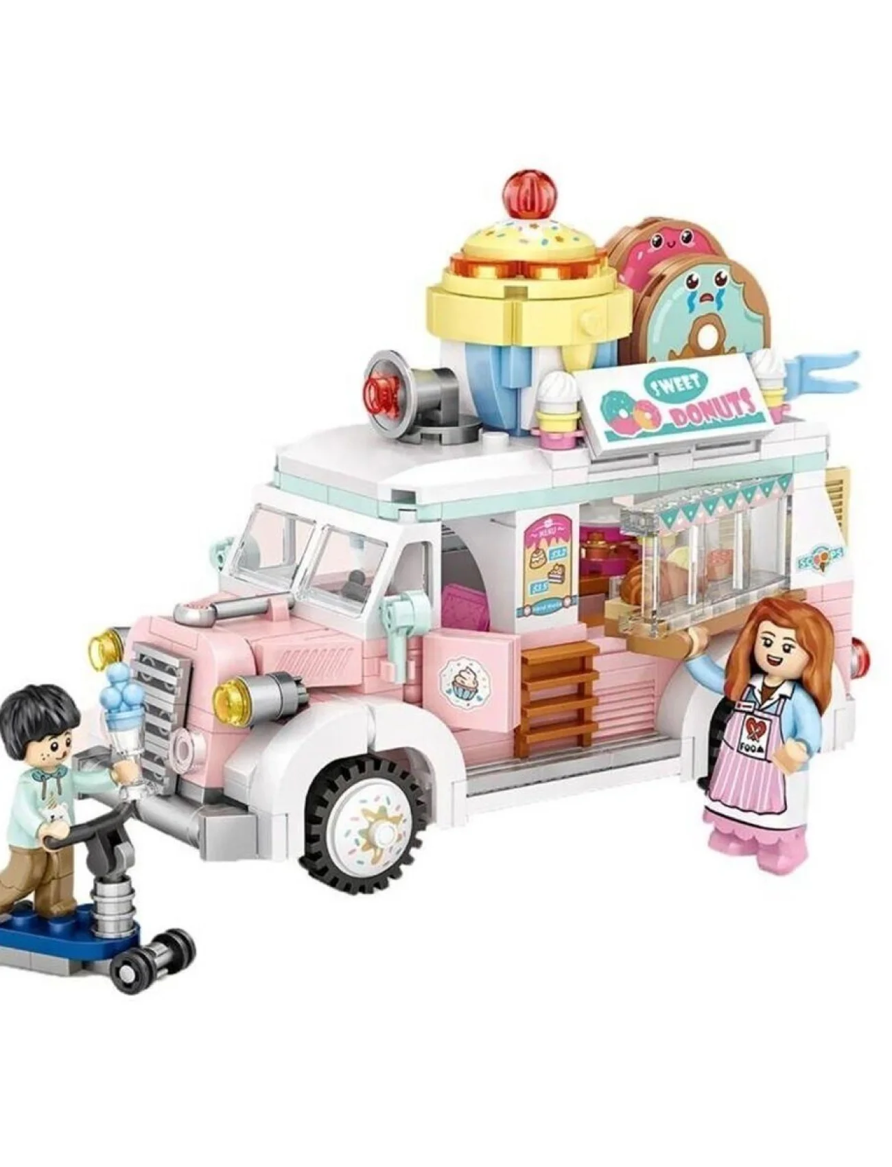 LZ1738 LOZ  ÇÖREK ARABASI  BLOCK OYUNCAK 583 PARÇA