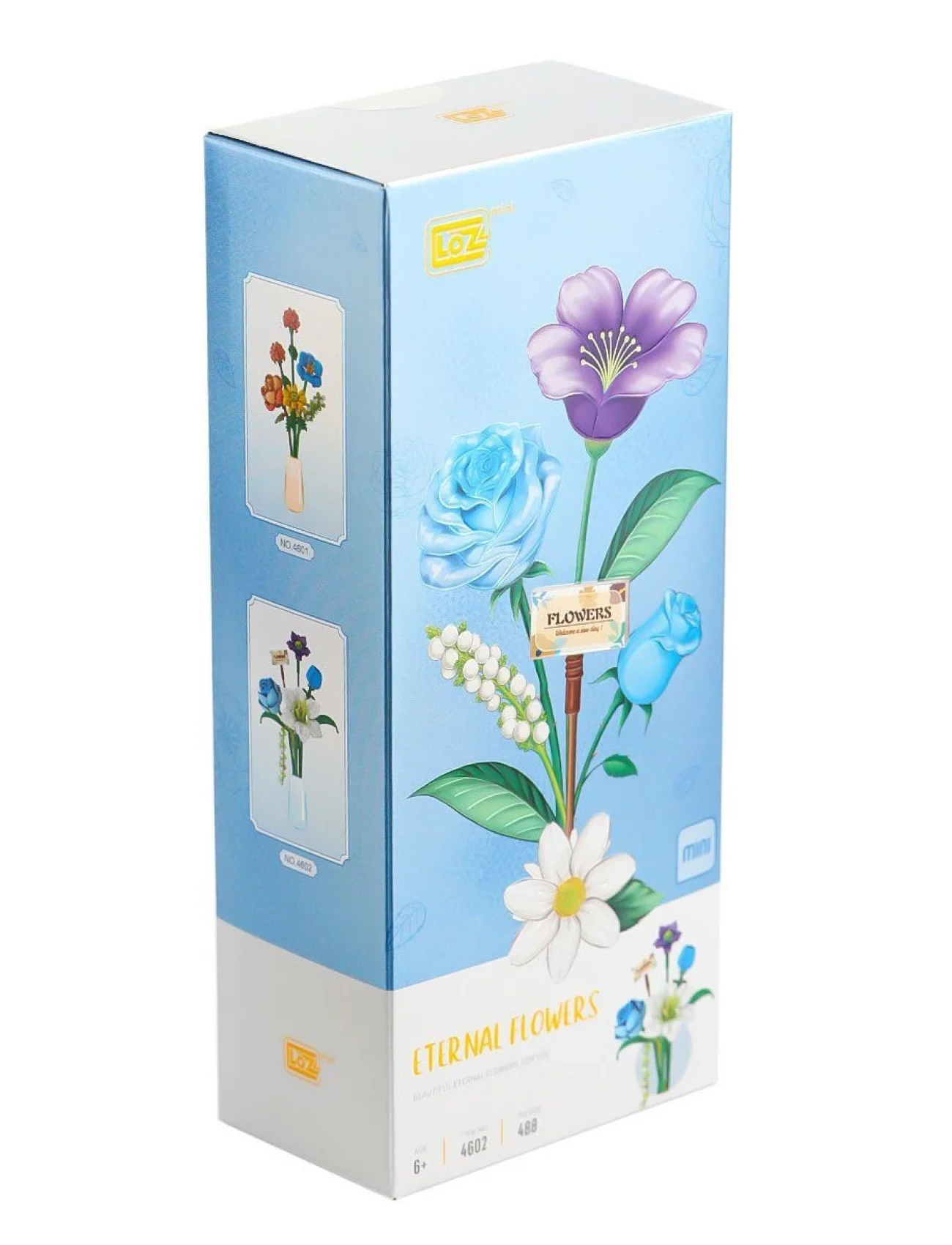 LZ4602 LOZ Çiçek Blok Seti 488 Parça -Vagon life