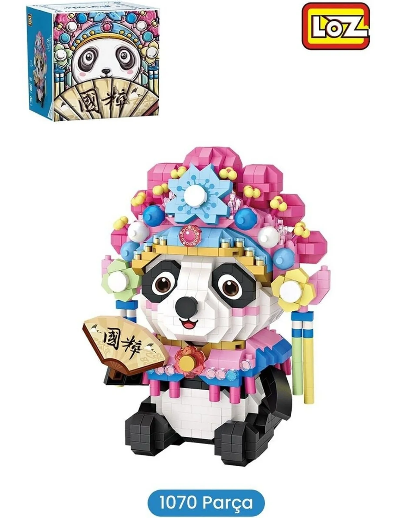 LZ9265 LOZ HUADAN PANDASI 1070 PARÇA BLOCK