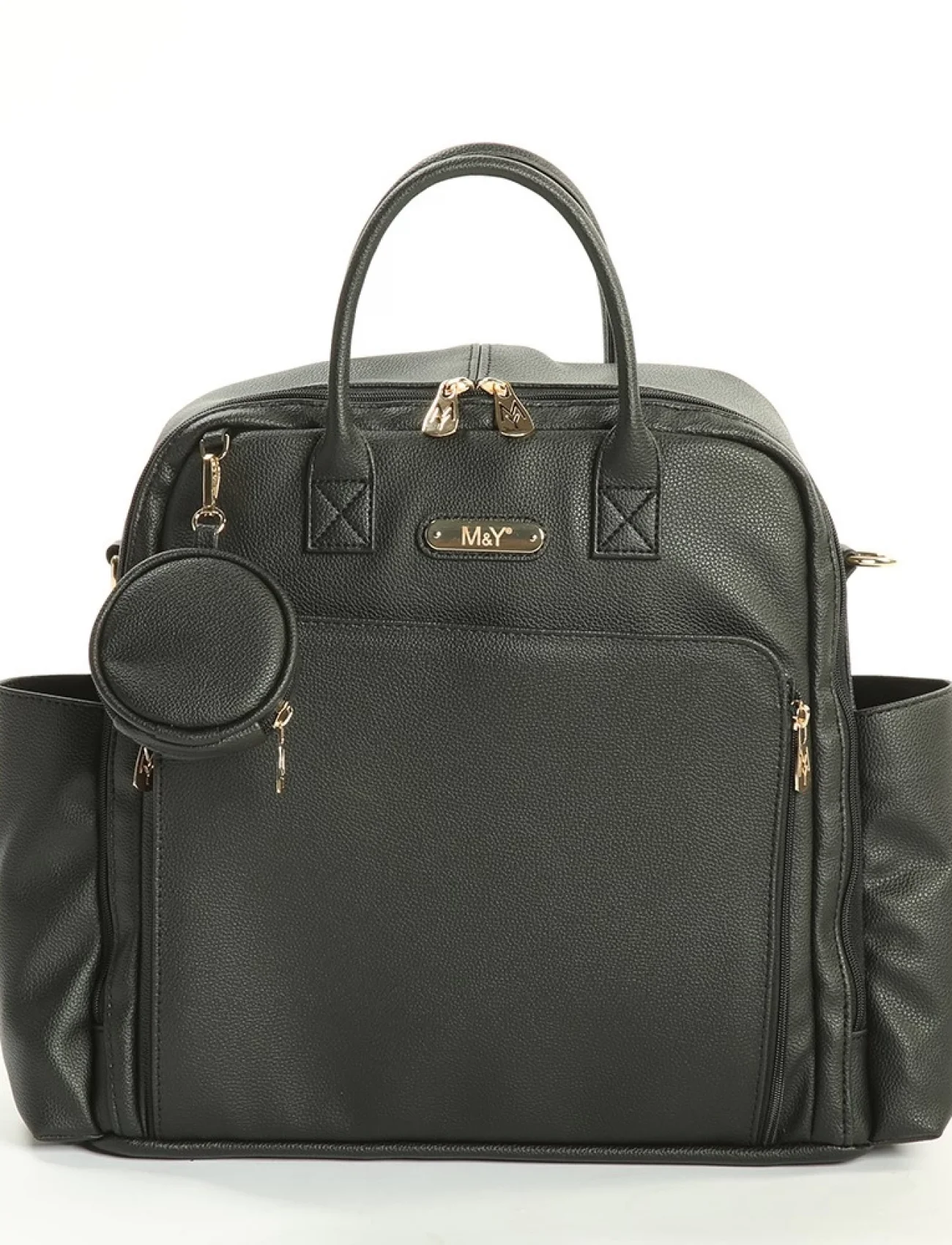 M&y Maia Anne Bebek Bakım Sırt Çantası 7310 Siyah