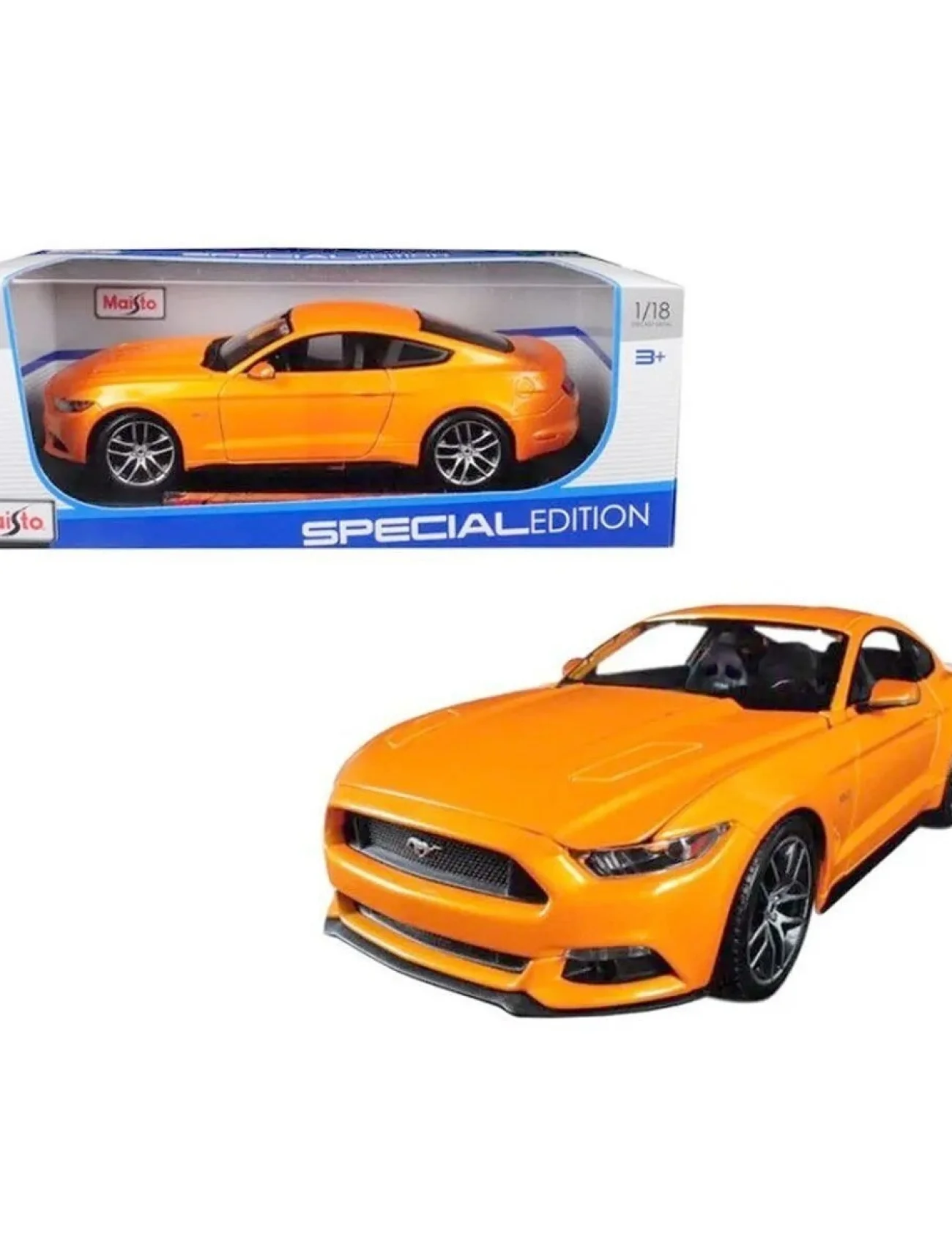 MAIS 311797 1:18 Maisto Ford Mustang Gt 2015 Model Araba -Necotoys