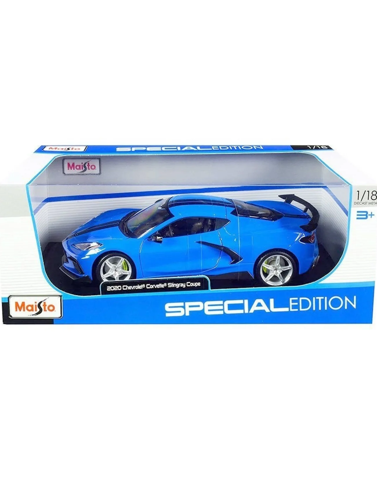 MAIS 31455 Maisto 1/18 2020 Model Chevrolet Corvette Stingray Coupe Model Araba