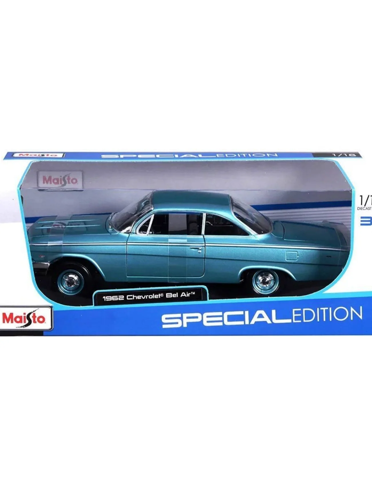 MAIS 31641  1962 Chevrolet Bel Air 1:18 -Necotoys