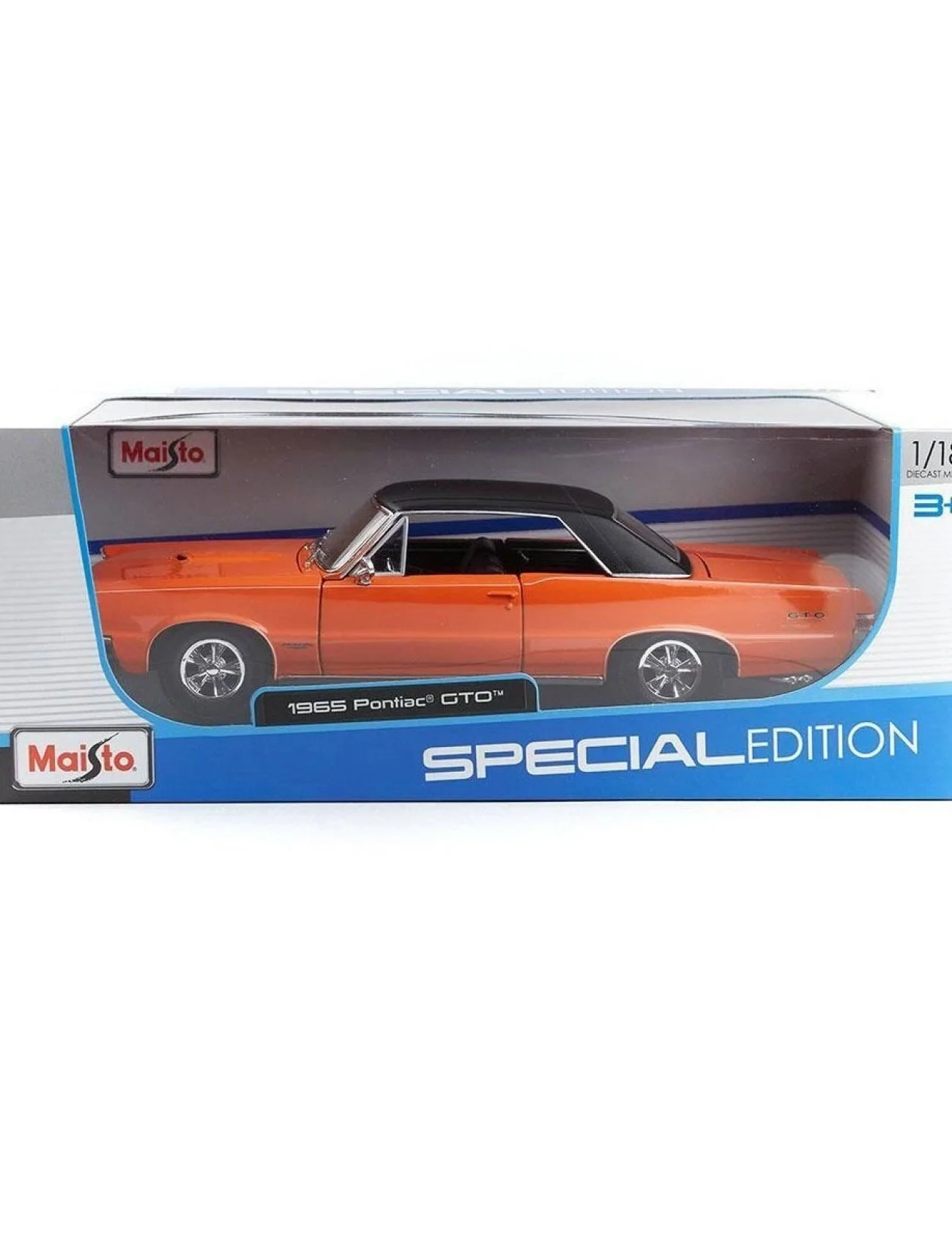 MAIS 31885 Maisto 1/18 1965 Pontiac GTO Model Araba -Necotoys