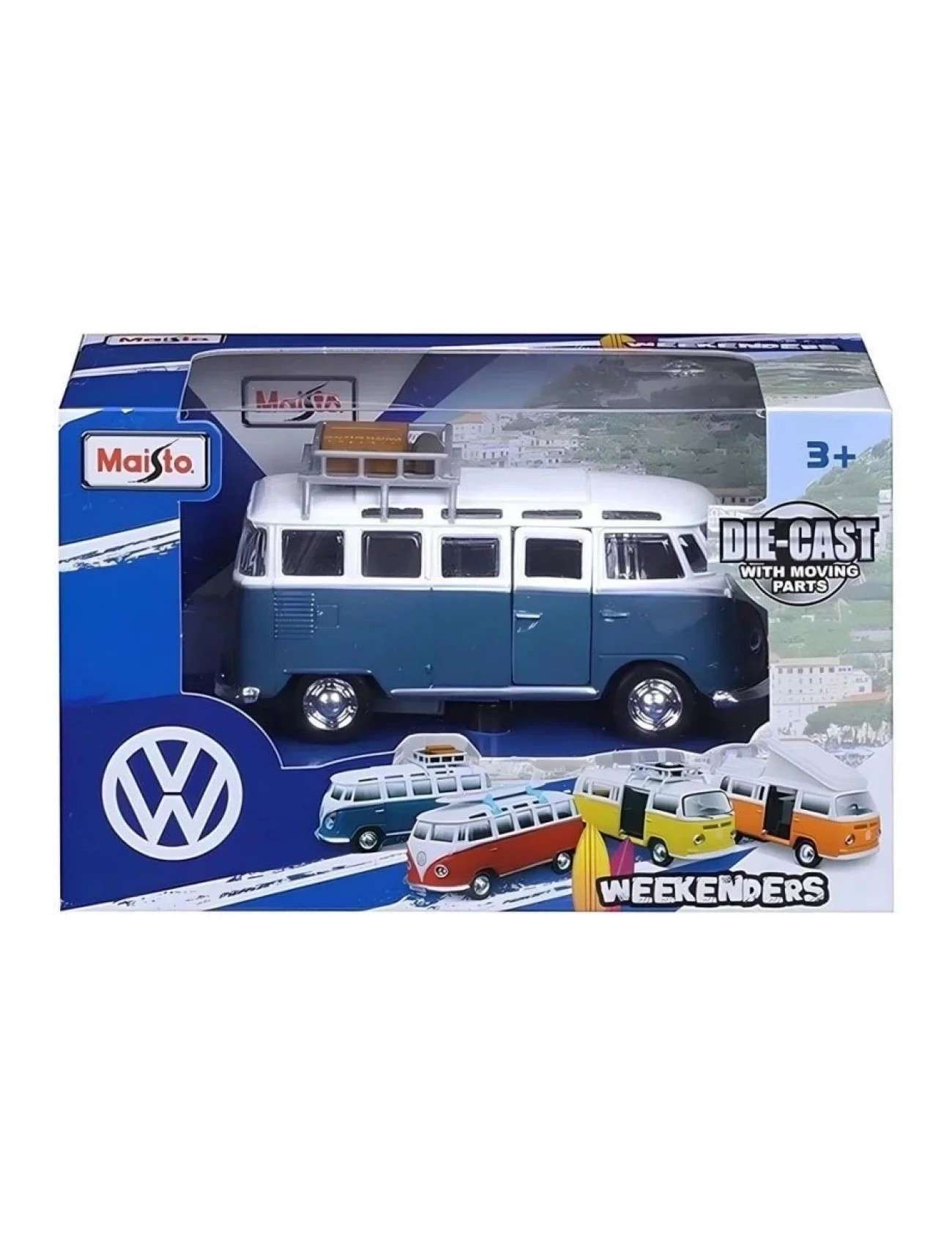 MAY 21237 Maisto Weekenders Volkswagen Araçlar 10 cm -Necotoys