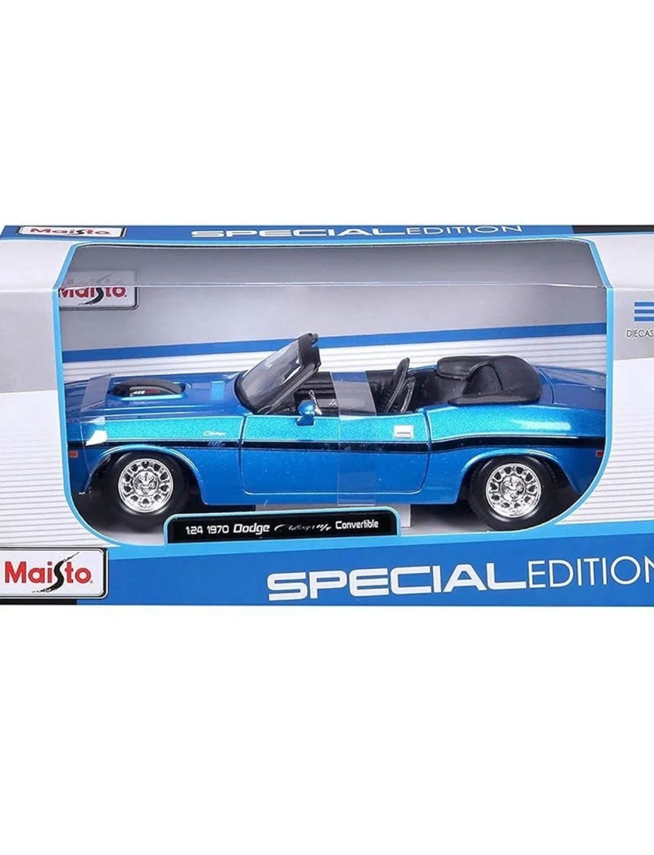 MAY 31264 1970 Dodge Challenger R/T Convertible 1:24 -Necotoys