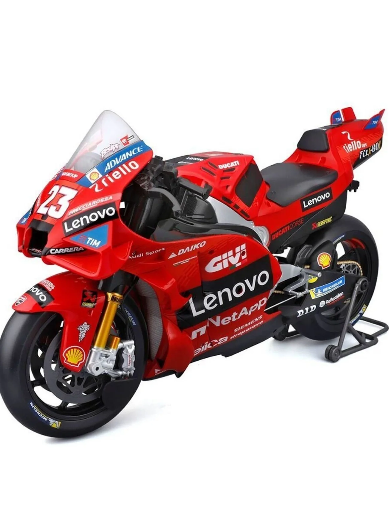 MAY 32245 1 6 Ducati Lenovo GP Racing Model Motosiklet