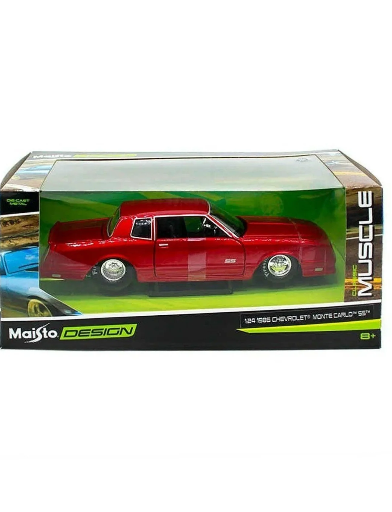 MAY 32530 1:24 1986 Chevrolet Monte Carlo SS -Necotoys