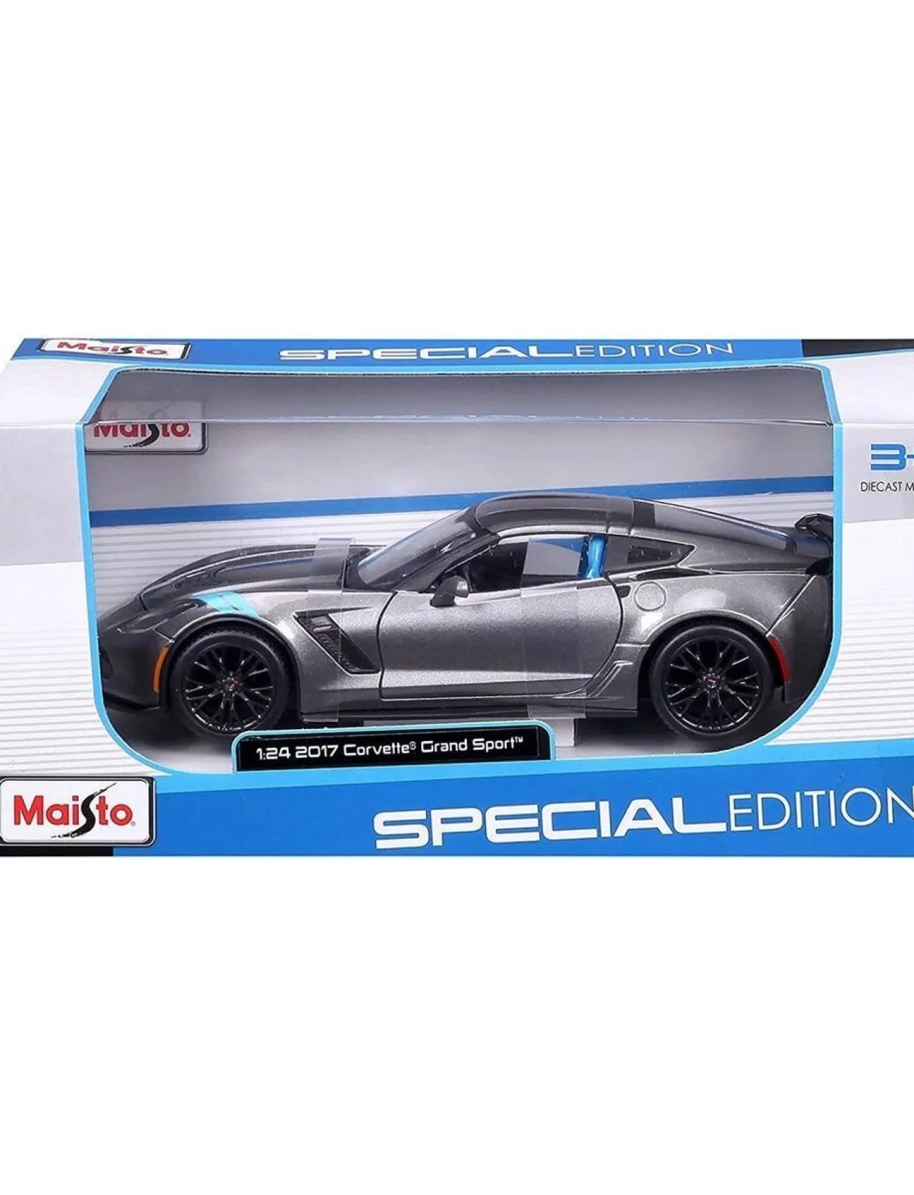 MAY31516 2017 Corvette Grand Sport Model Araba 1:24 -Necotoys