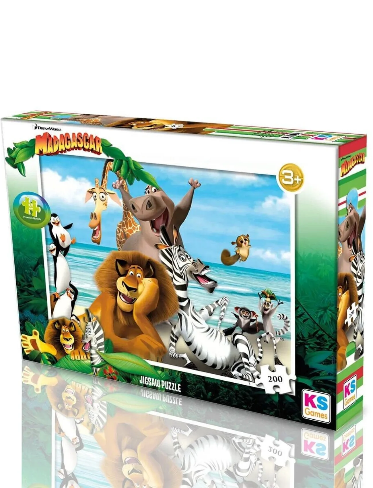 MG 113 MDAGASCAR PUZZLE 200 PRÇ