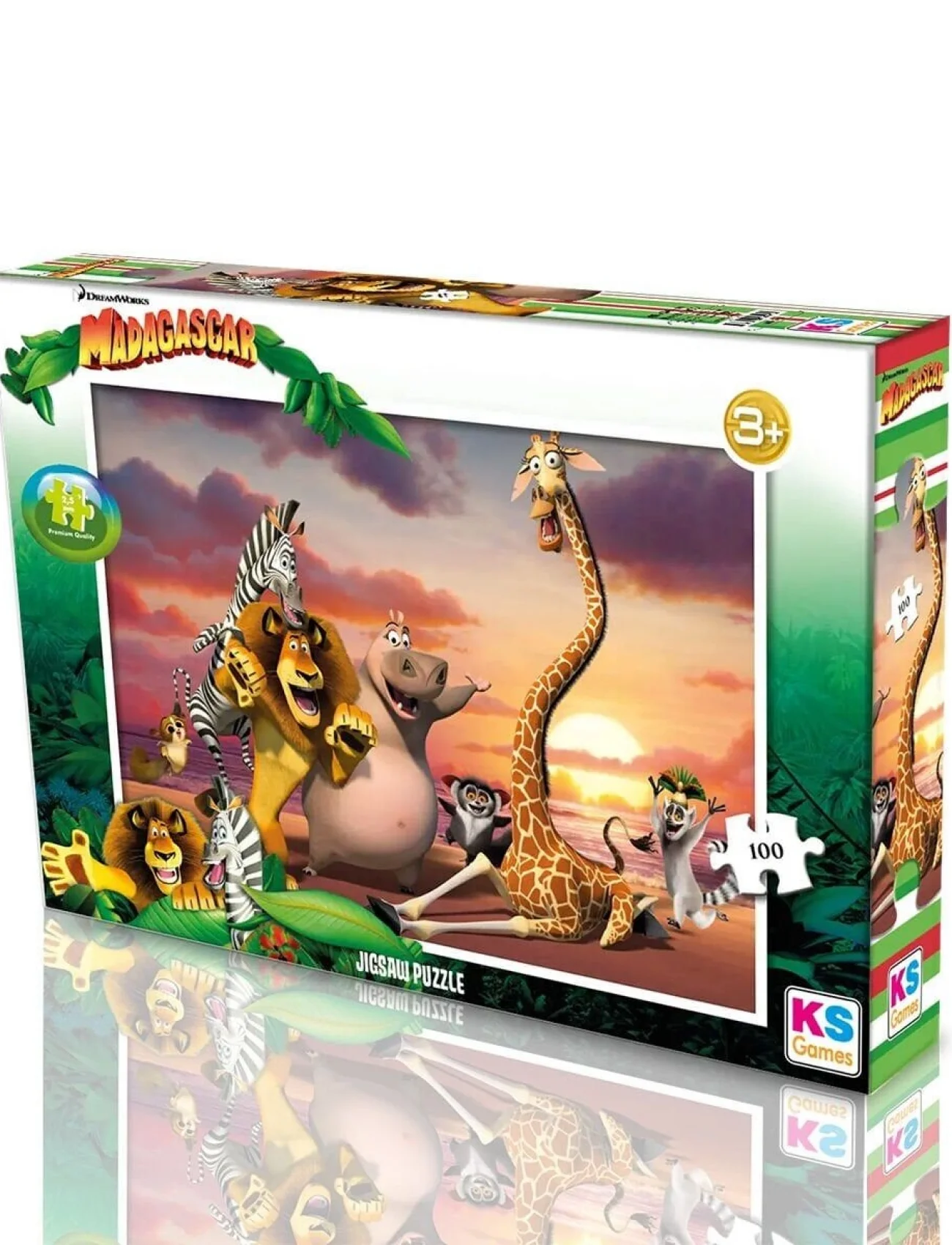 MG 714 MADAGASCAR PUZZLE 100 PRÇ