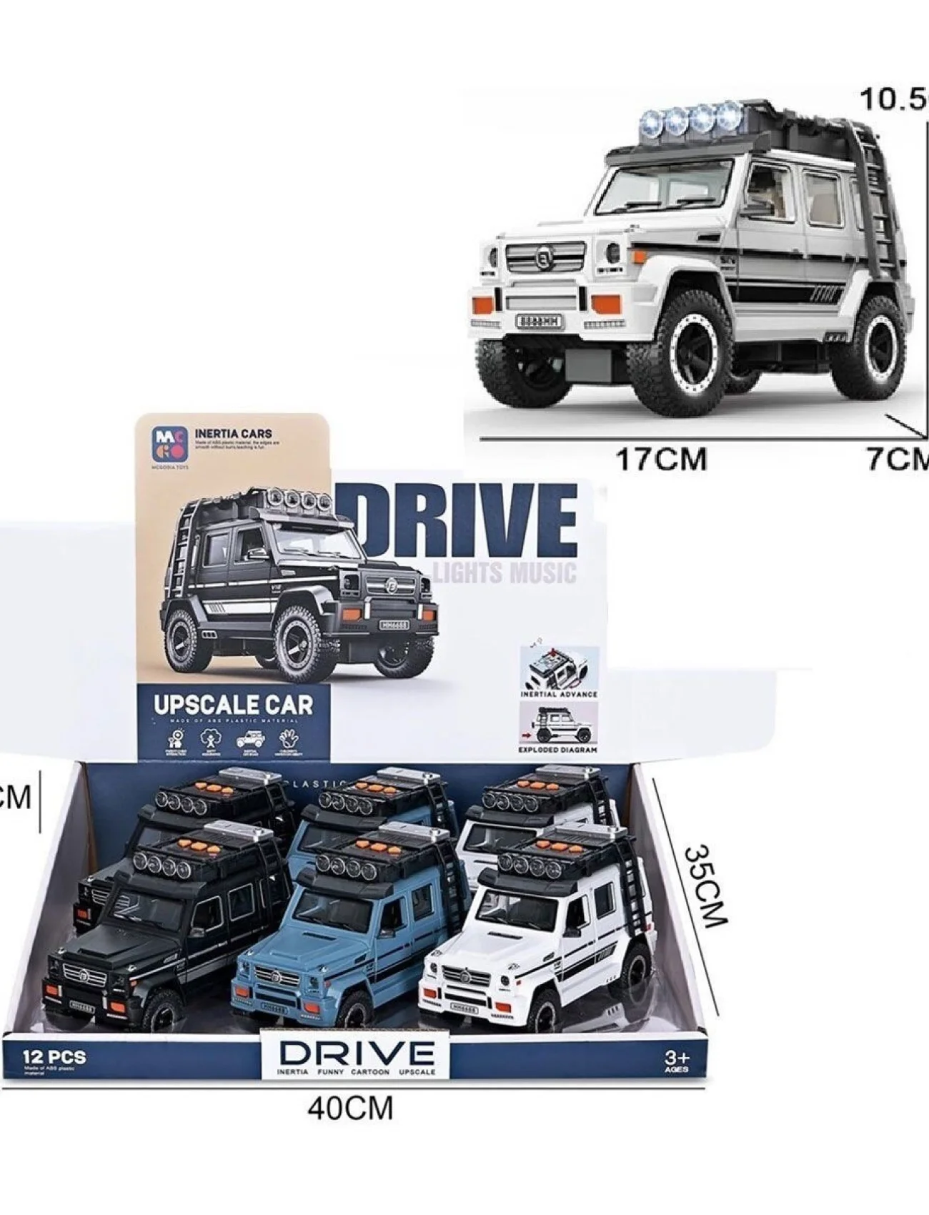 MG-D700-04 Işıklı Müzikli Lüks Jeep -Vardem Oyuncak