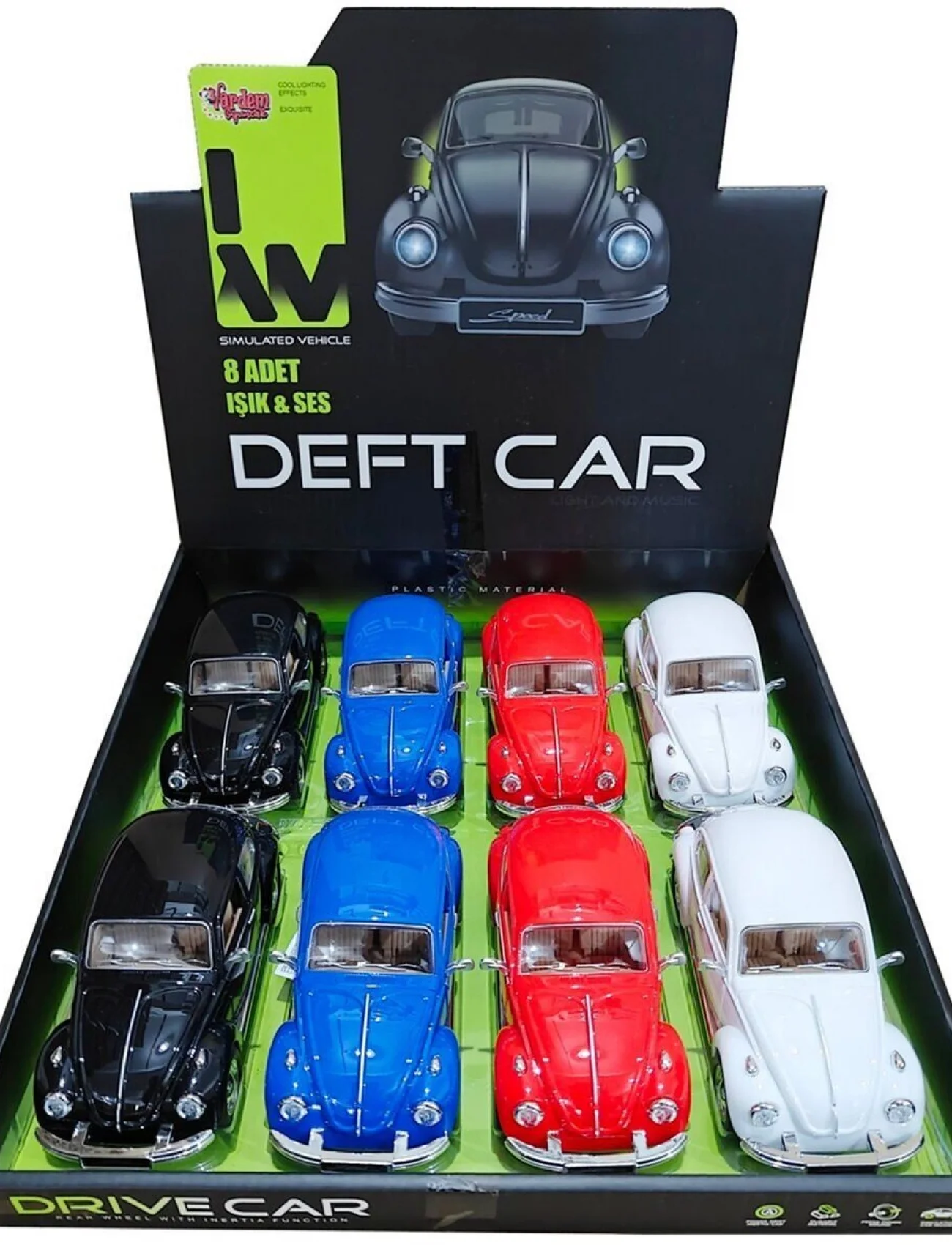 MG-D700-10C SÜRTMELİ IŞIKLI SESLİ BÜYÜK ARABA(Belirtilen fiyat, tekli satış için adet fiyatıdır.)