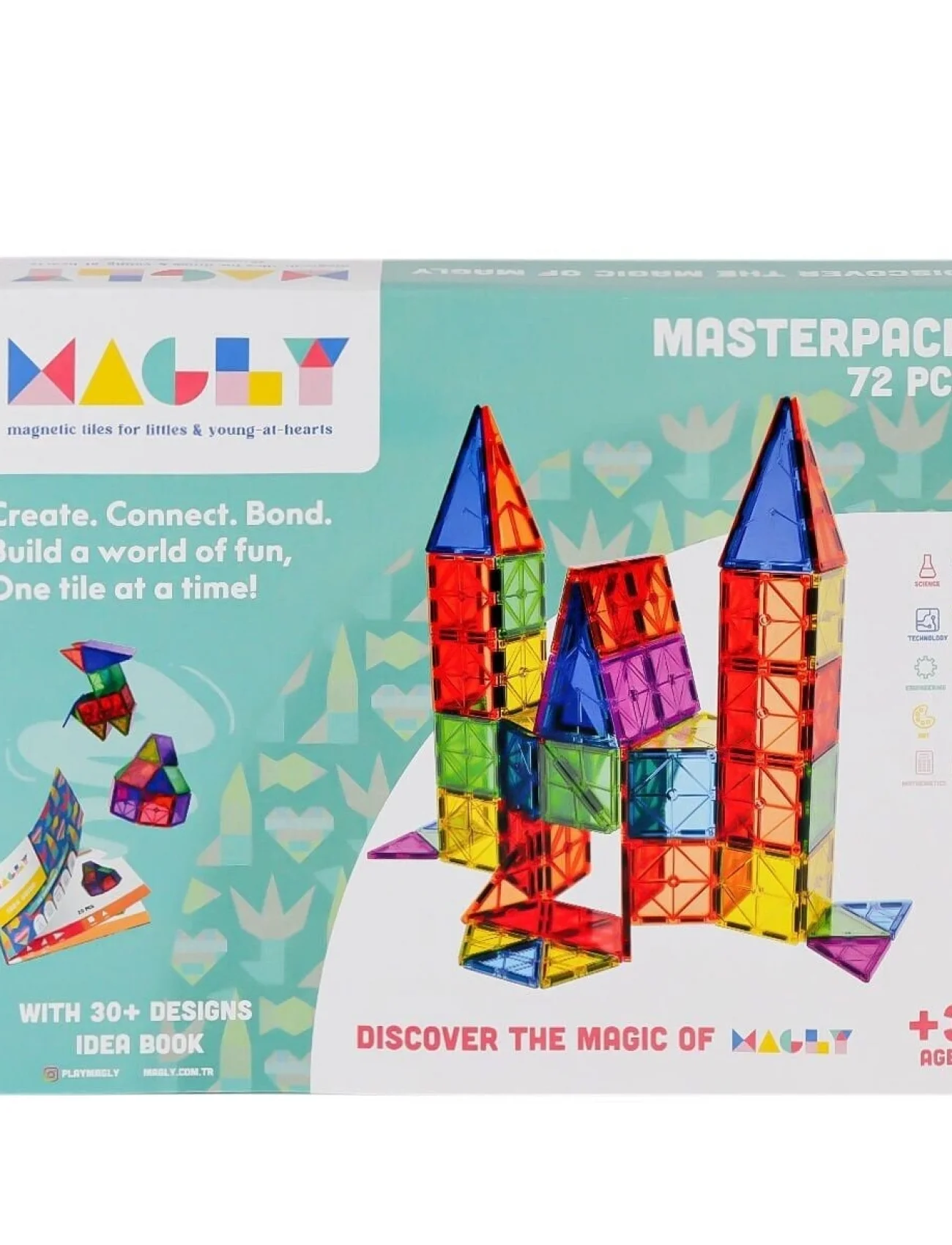 MGL-72 72 PCS MANYETİK BLOK