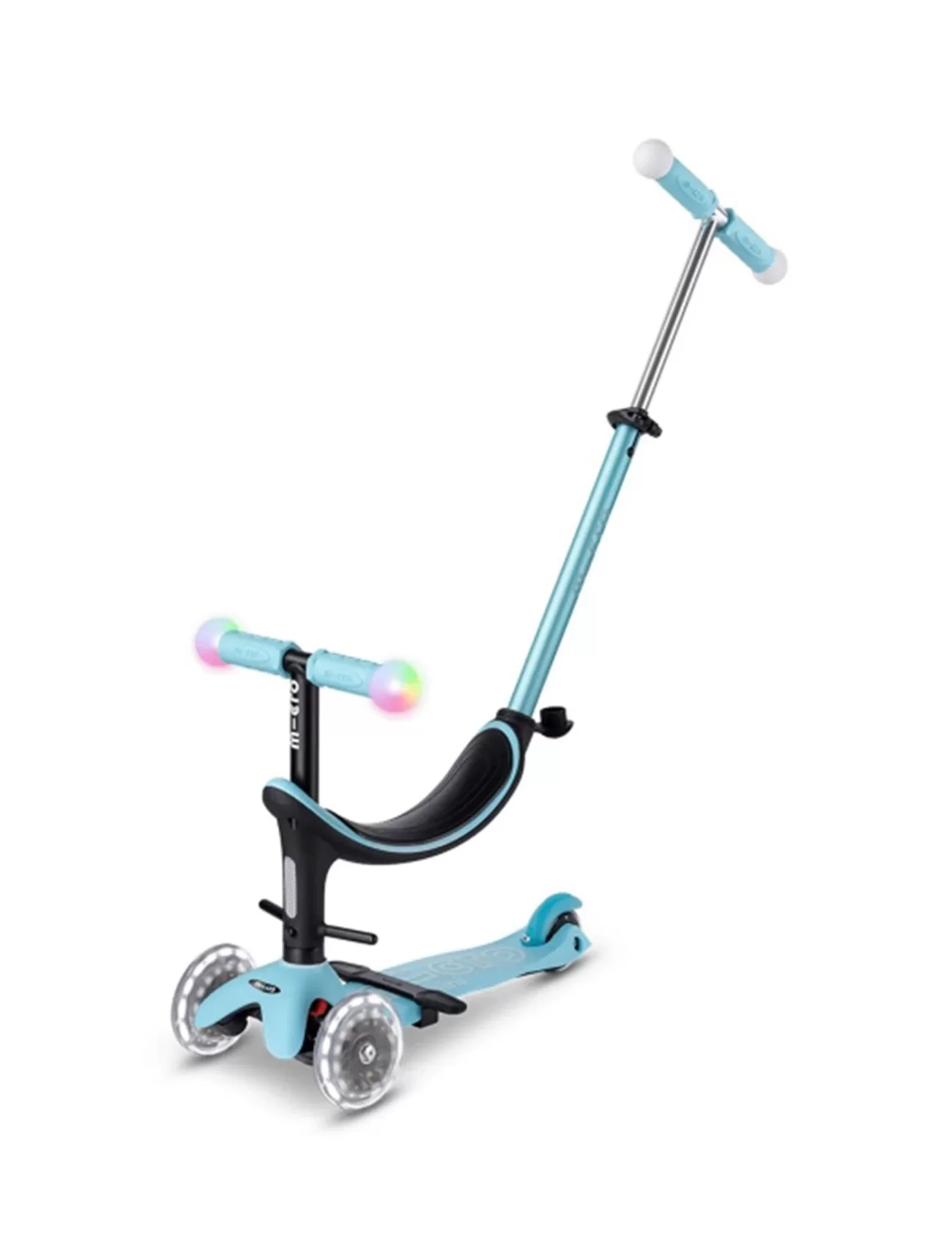 Micro Mini2grow Deluxe Magic Led Scooter Blue