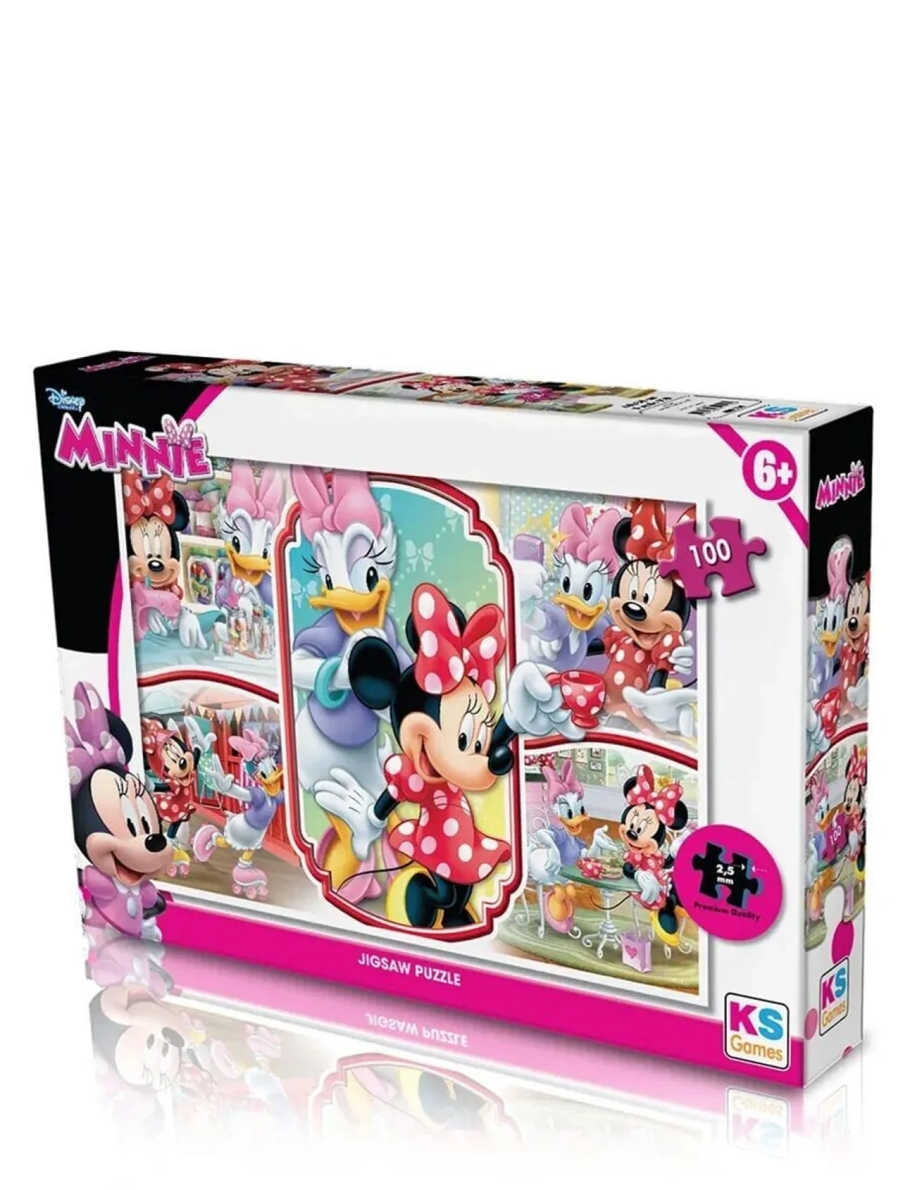 MIN 714 CARS PUZZLE 100