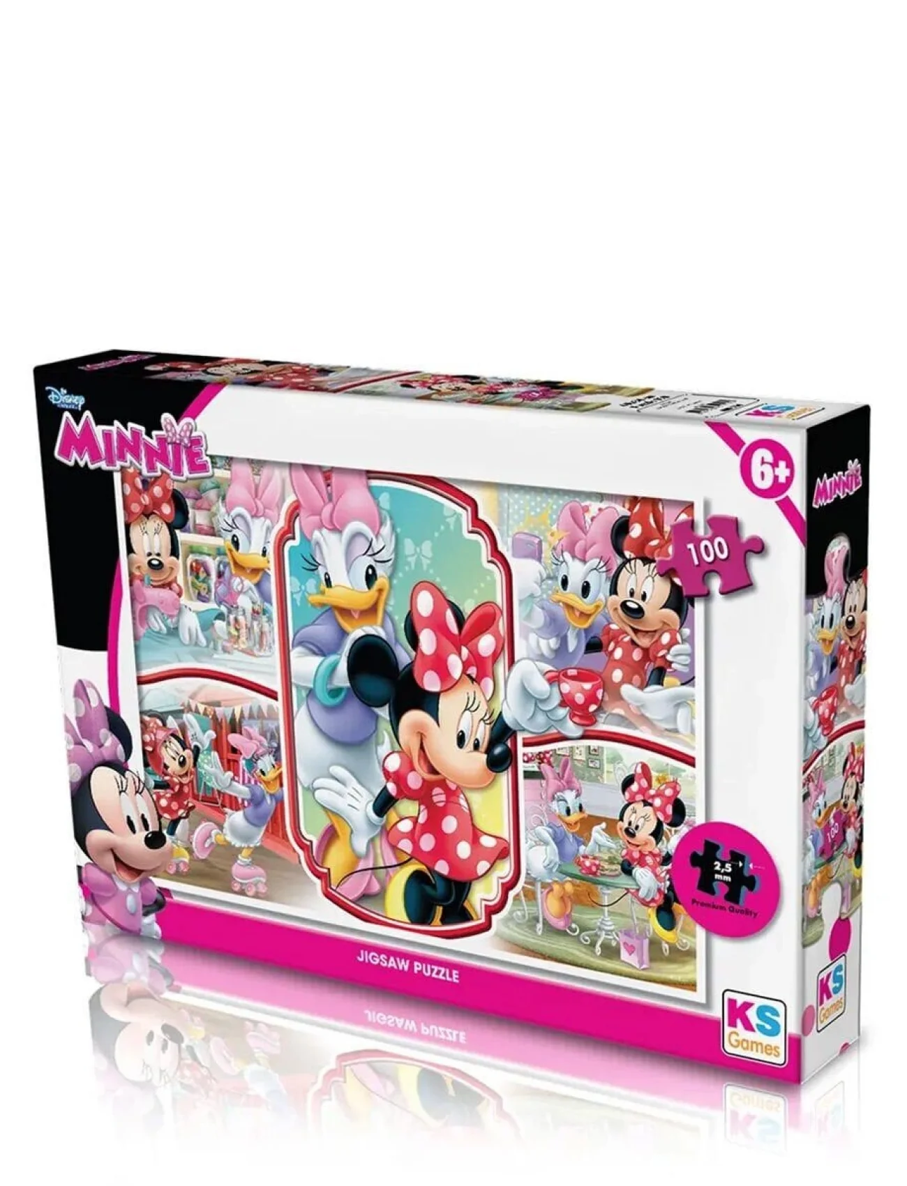 MIN 714 CARS PUZZLE 100