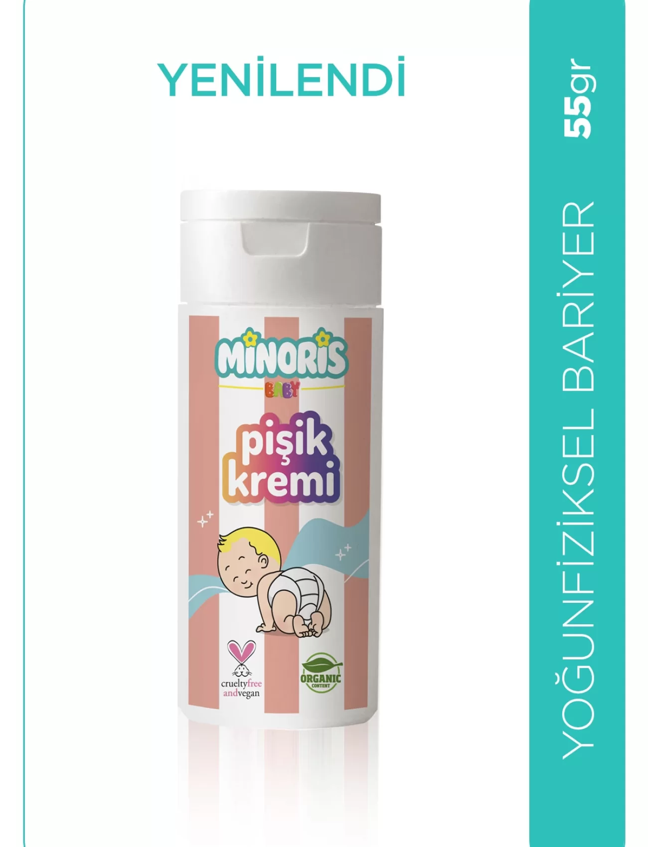 Minoris Baby Pişik Kremi 55 Gr