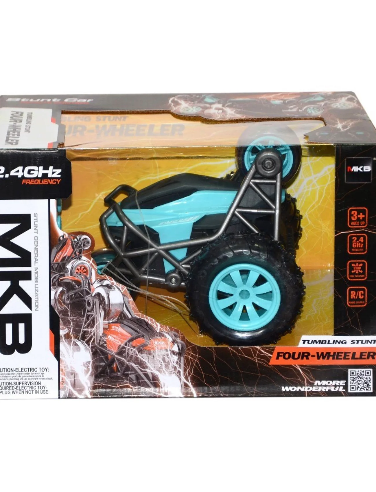 MKB-5588-617 Kumandalı Şarjlı Four Wheeler  Stunt Car -Vardem