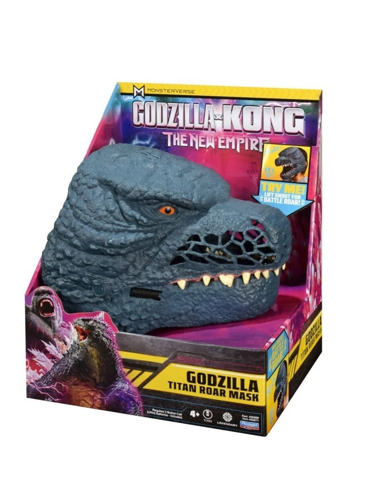 MN306000 Godzilla vs. Kong Sesli Maske - 35699