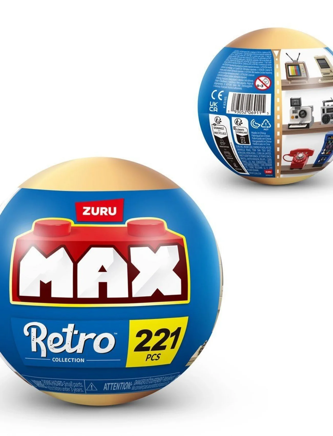 MNB07000 MAX Retro sürprizi 168 parça