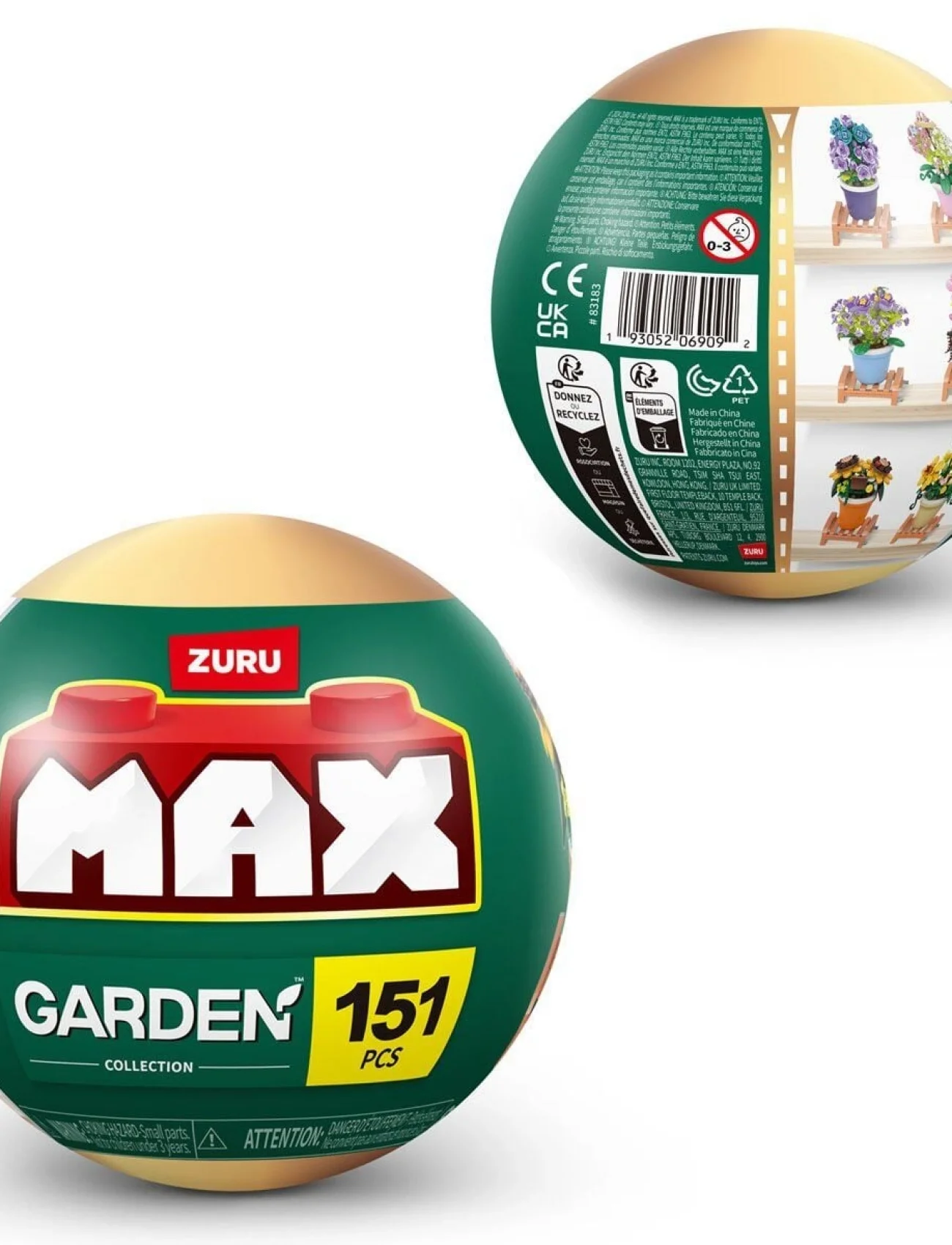 MNB08000 MAX Saksı Bitkileri sürprizi 151 parça