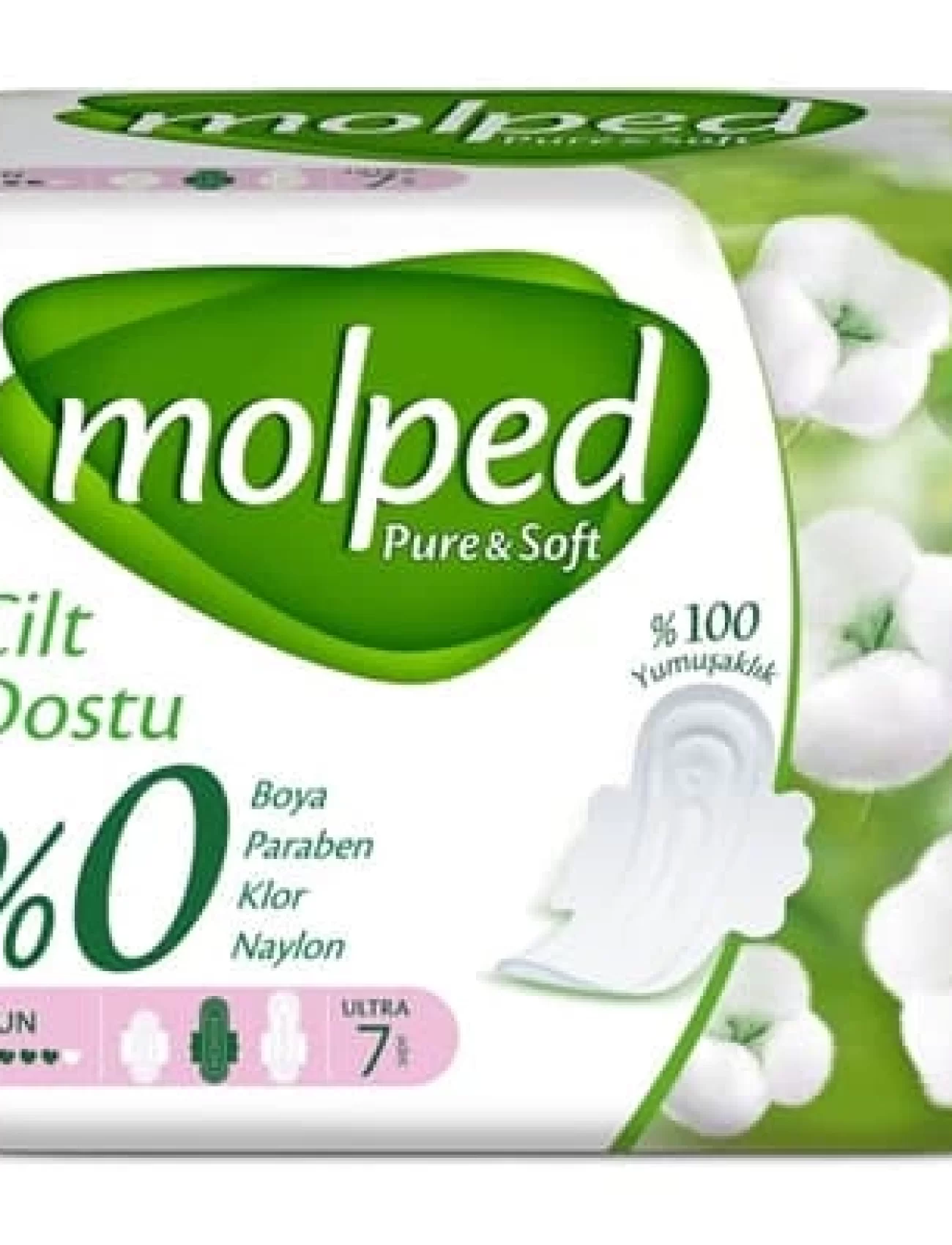 Molped Pure&Soft Uzun Ped 7 Adet