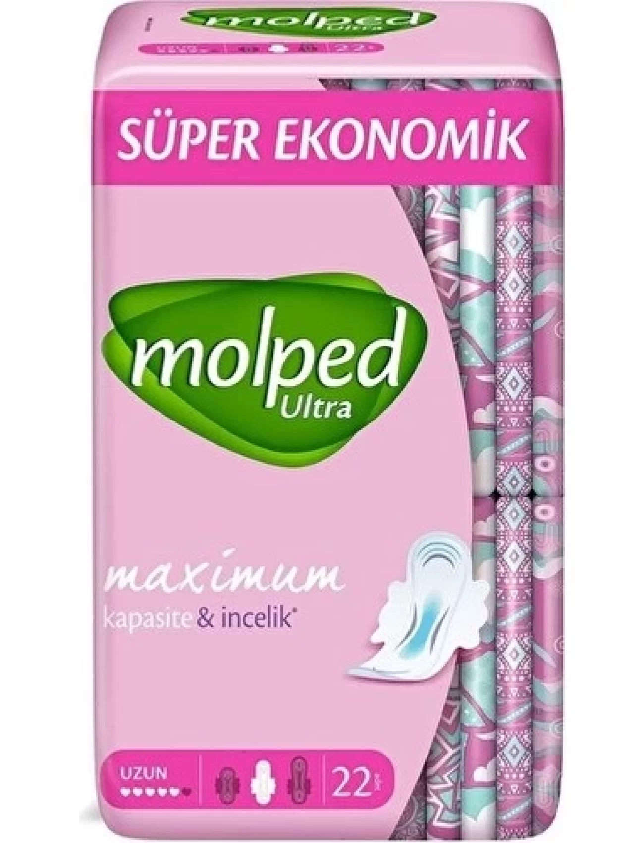 Molped Ultra Uzun Ped Süper Eko 22 Adet