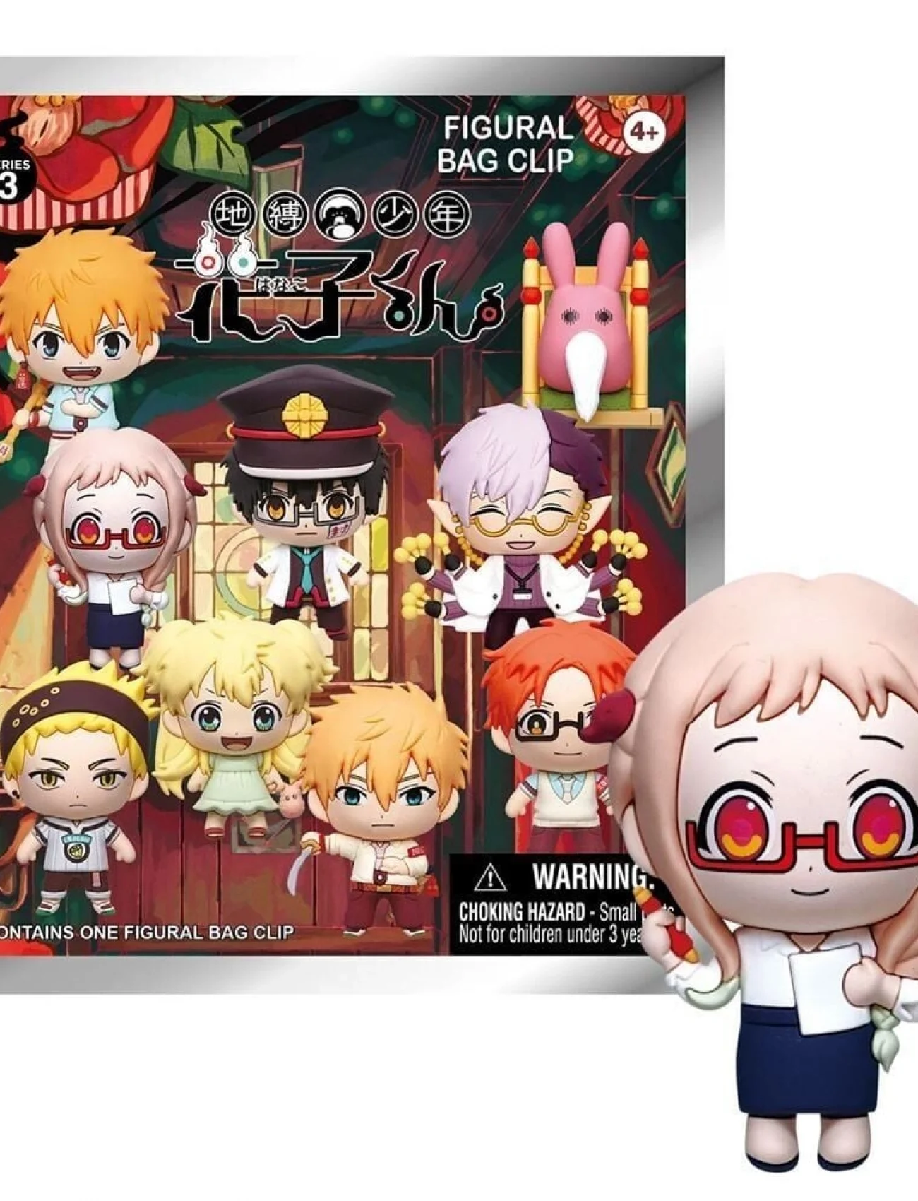 MON 72685 MONOGRAM TOİLET-BOUND HANAKO-KUN KLİPSLİ FİGÜR SERİ 3 24LÜ DİSPLAY