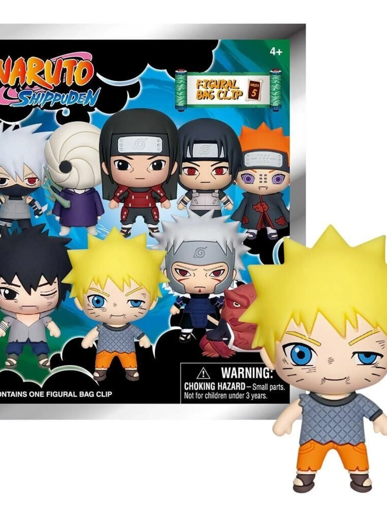 MONO 70570 MONOGRAM NARUTO KLİPSLİ FİGÜR SERİ 5 24LÜ DİSPLAY