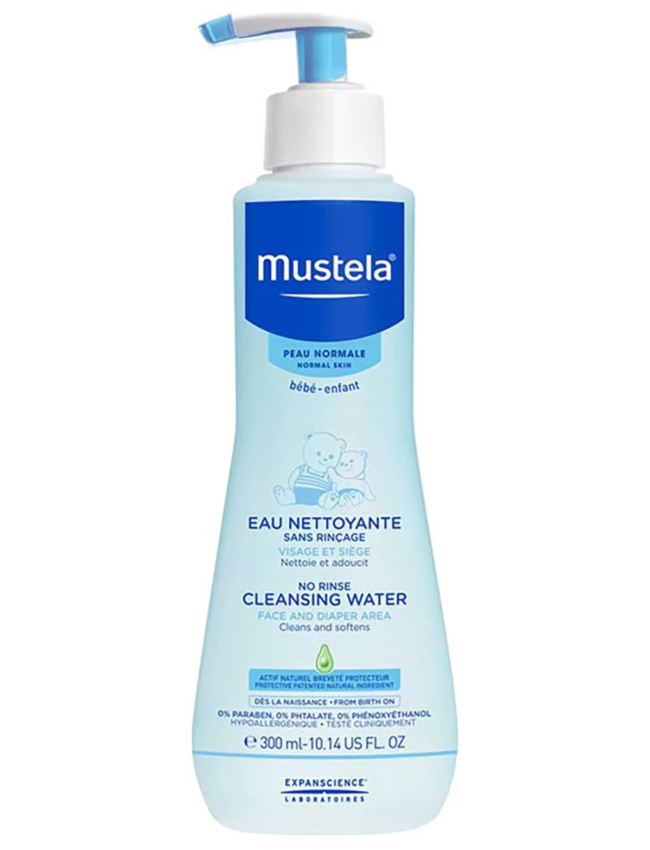 Mustela Cleansing Water Durulama Gerektirmeyen Temizleme Sıvısı 300 Ml