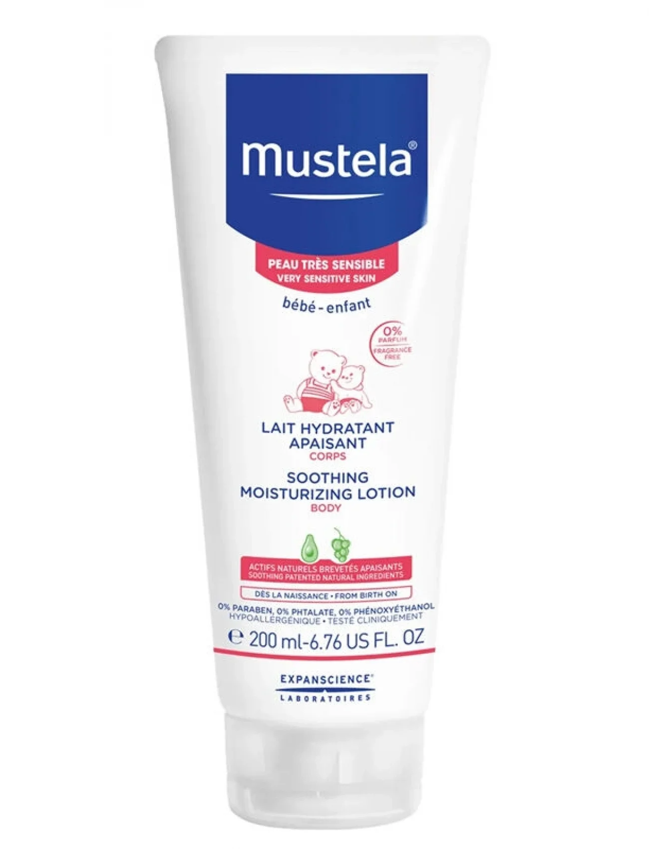 Mustela Soothing Çok Hassas Ciltler İçin Rahatlatıcı Vücut Losyonu 200 Ml