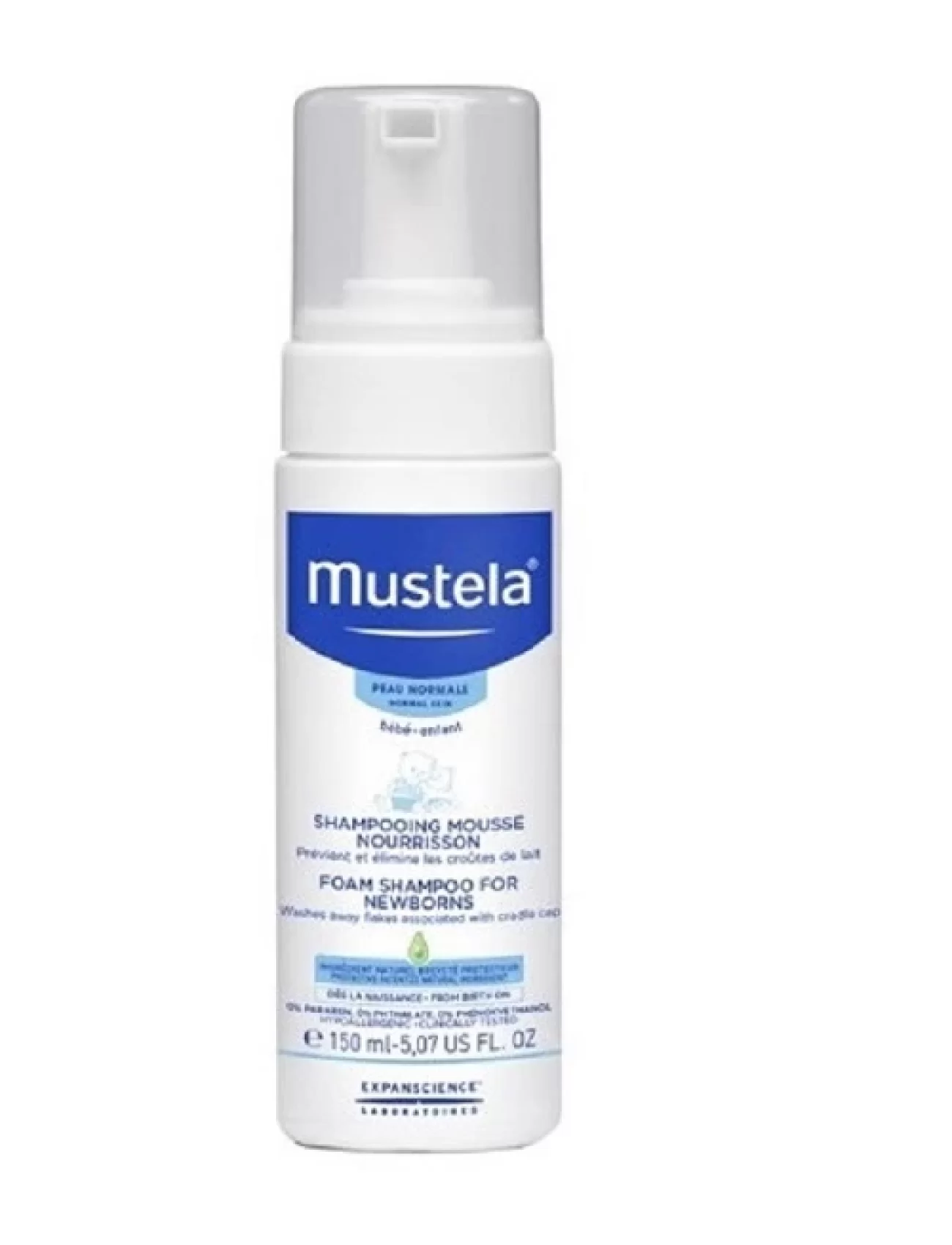 Mustela Yeni Doğan Konak Önleyici Köpük Şampuan 150 ml