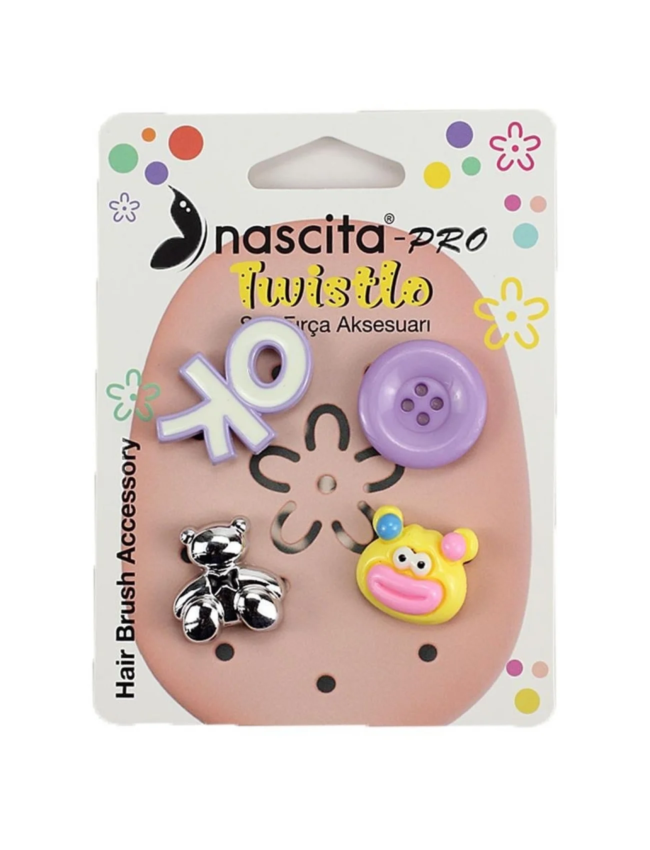 Nascita Twistlo Aksesuar Seti 4lü Pembe
