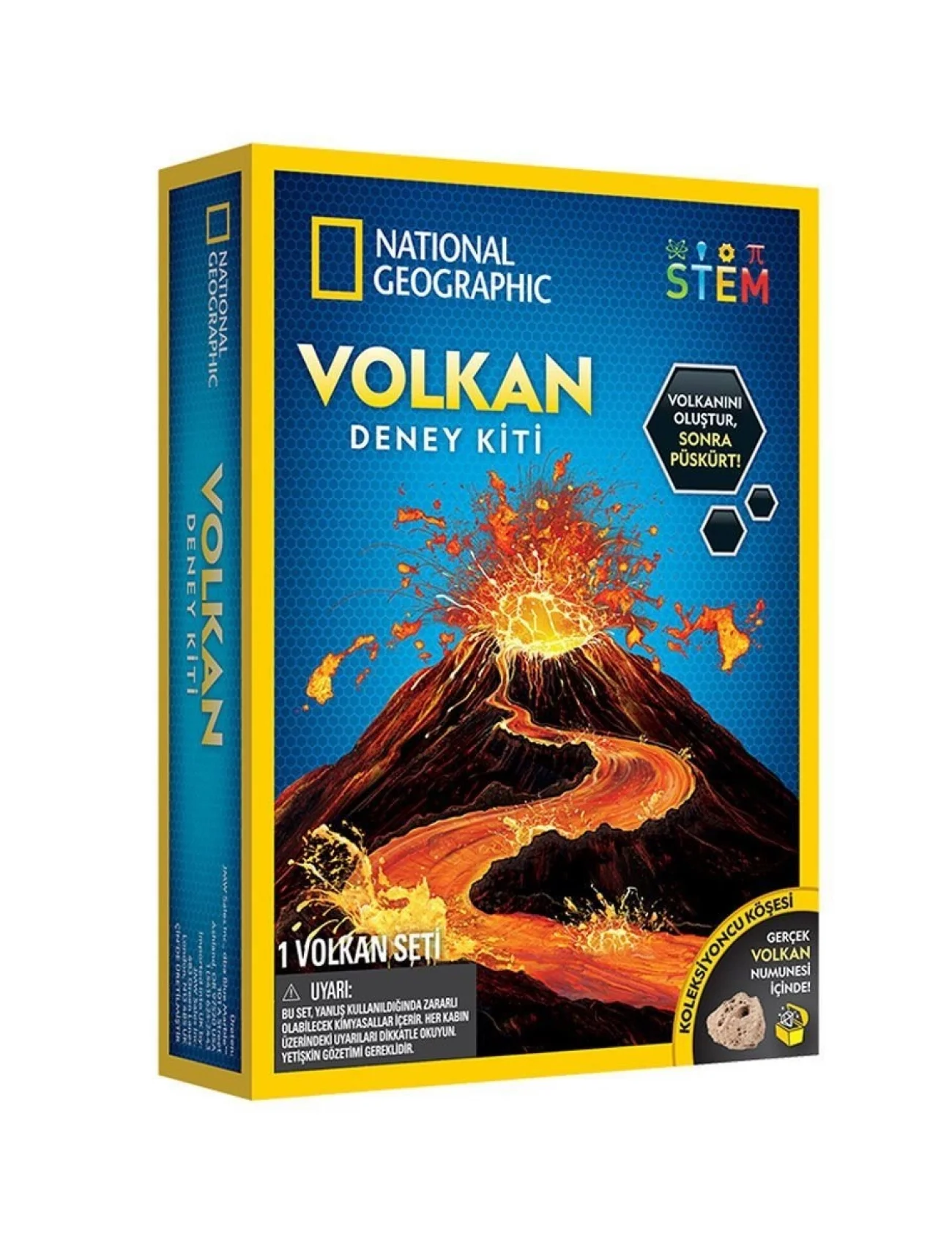 NAT02002 National Geographic Volkan Deney Kiti - TRVOLCANO2 +8 yaş