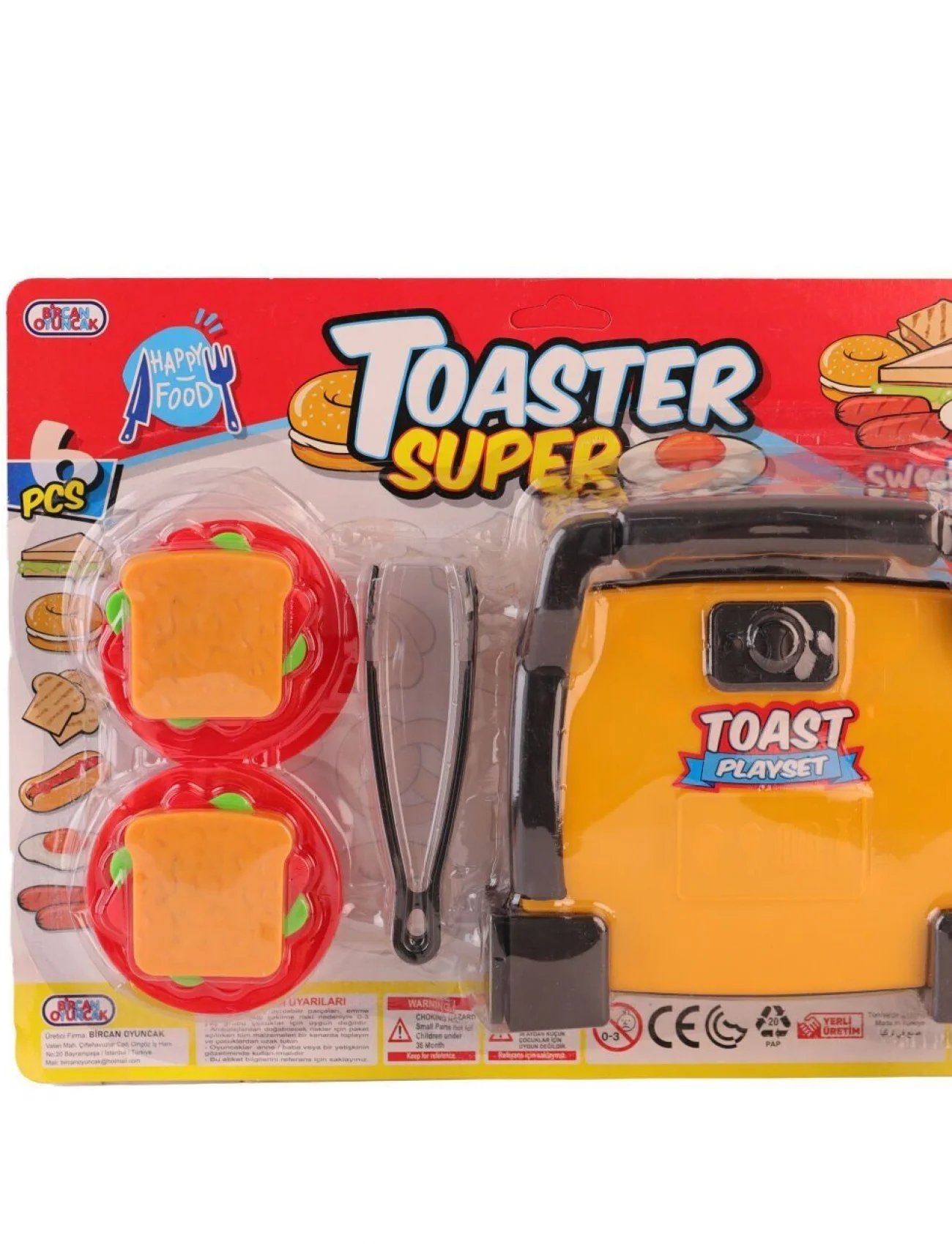 NZM-166 TOST MAKİNASI SETİ 45