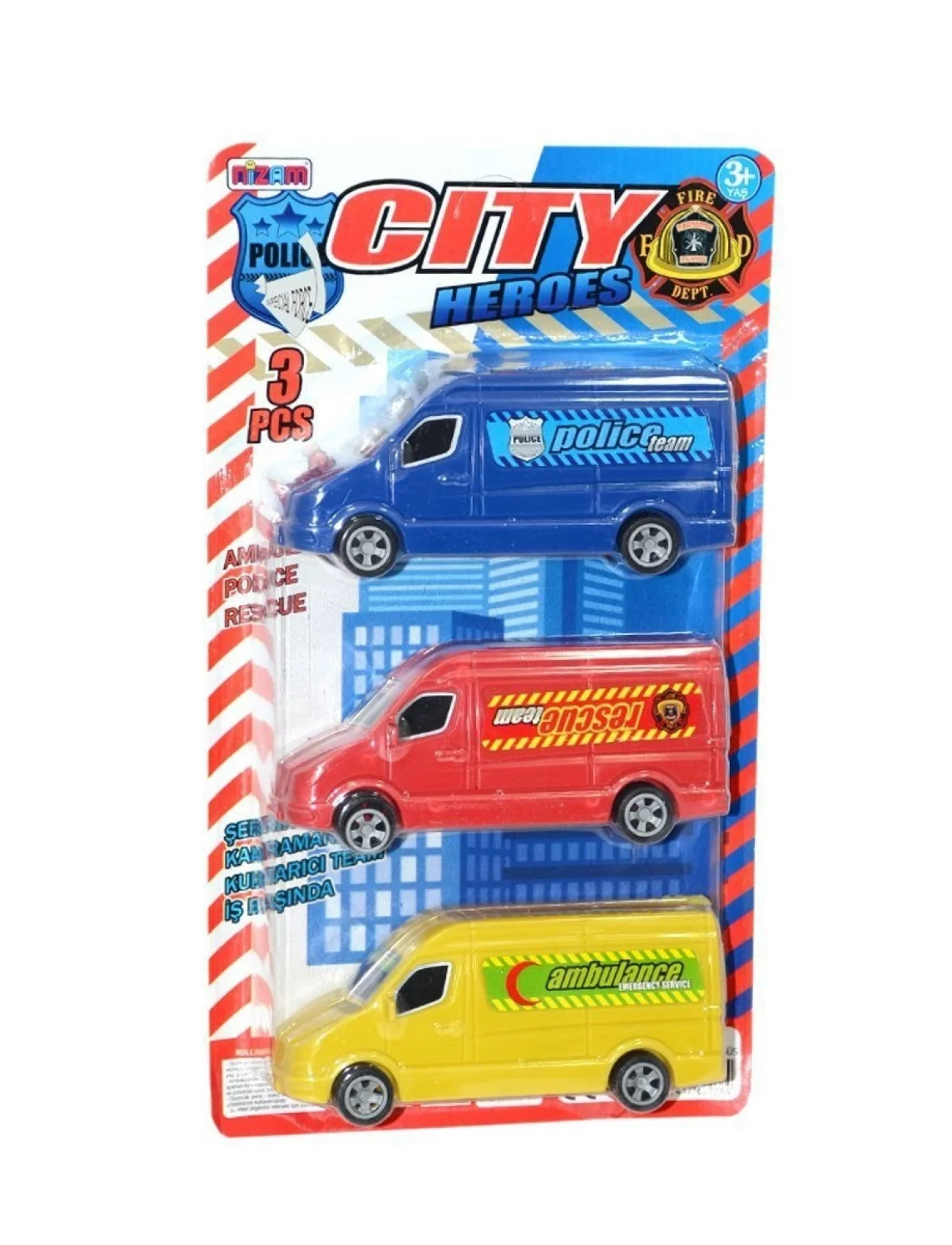 NZM-268 Nizam, 3Lü Minibüs (Ambulans,Polis,İtfaiye)