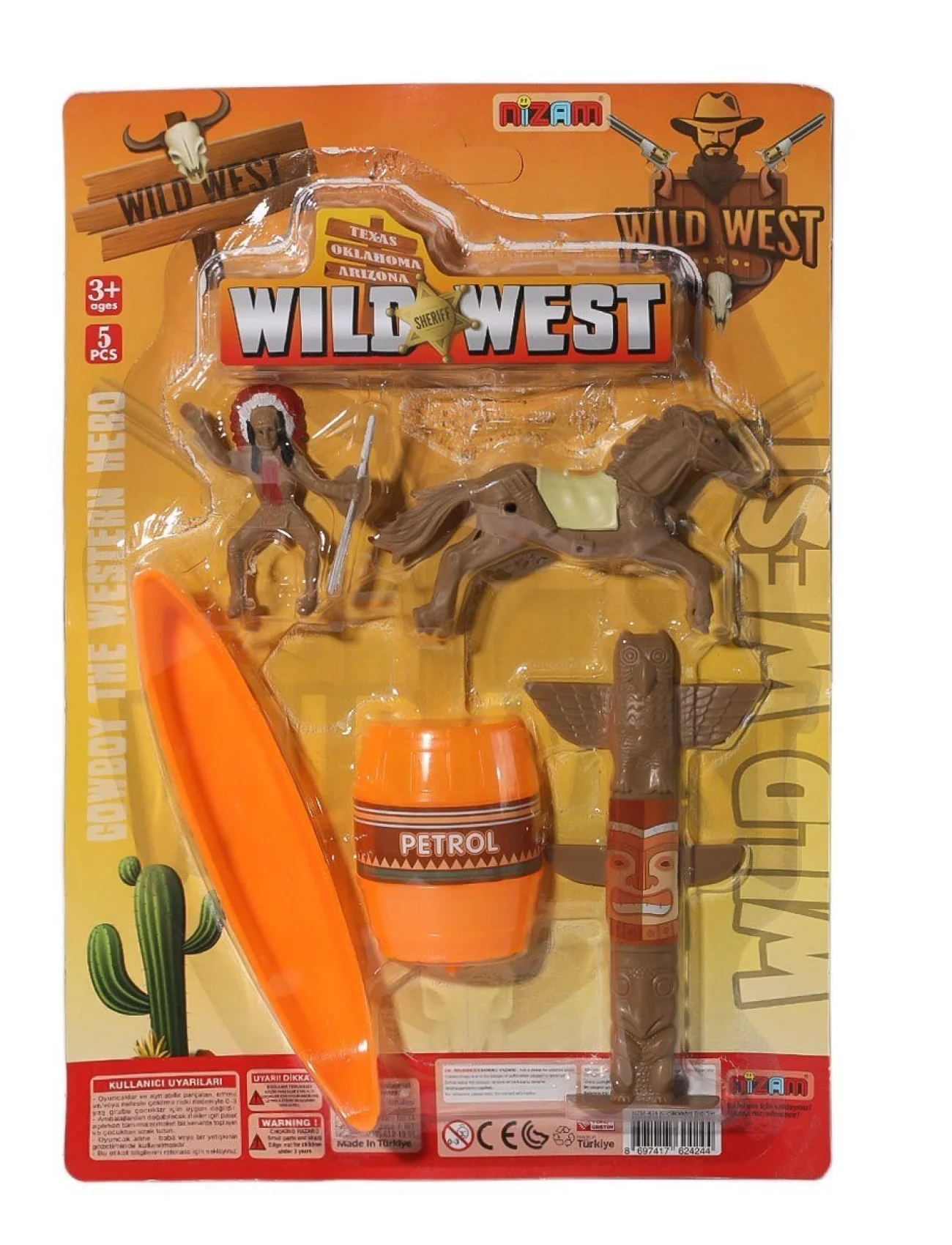 NZM-424 Küçük Vahşi Batı Oyun Seti