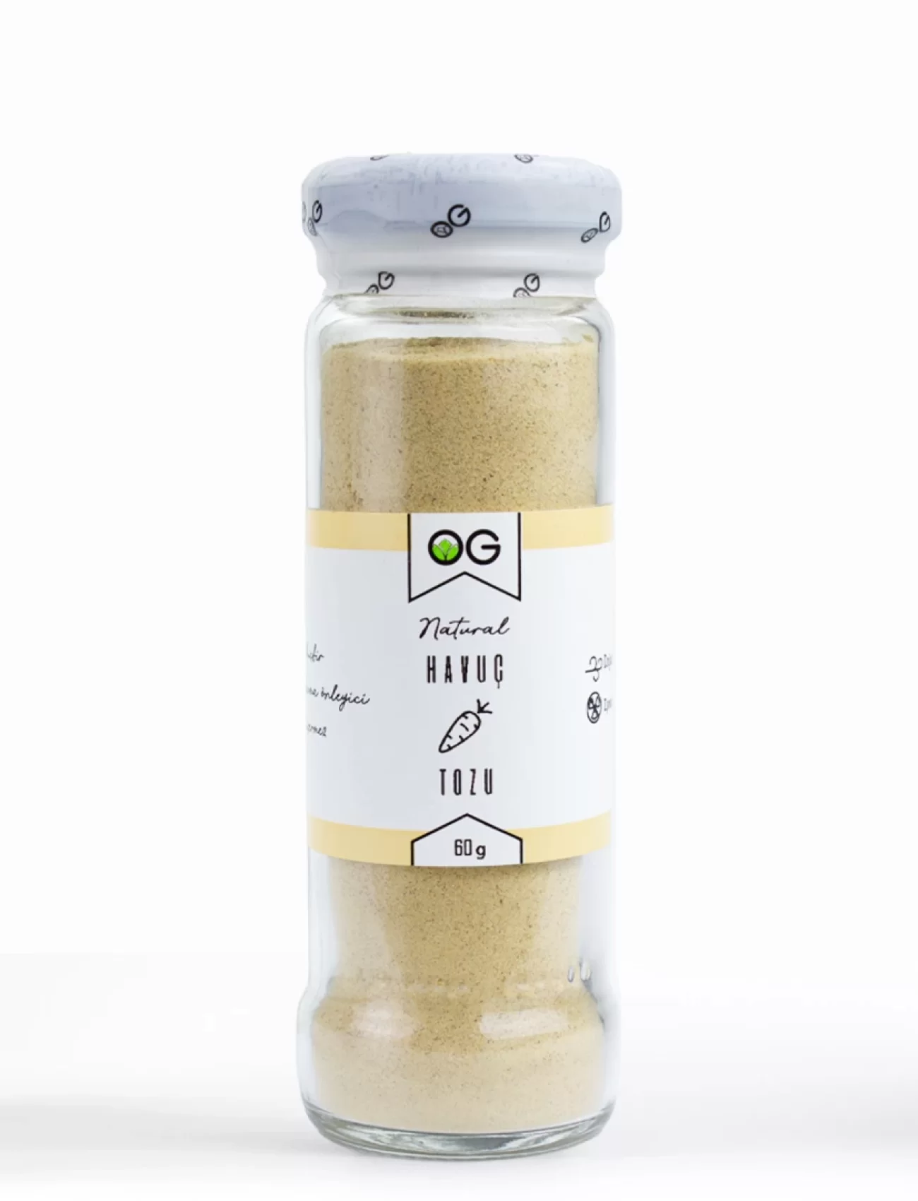Og Natural Havuç Tozu 60 Gr