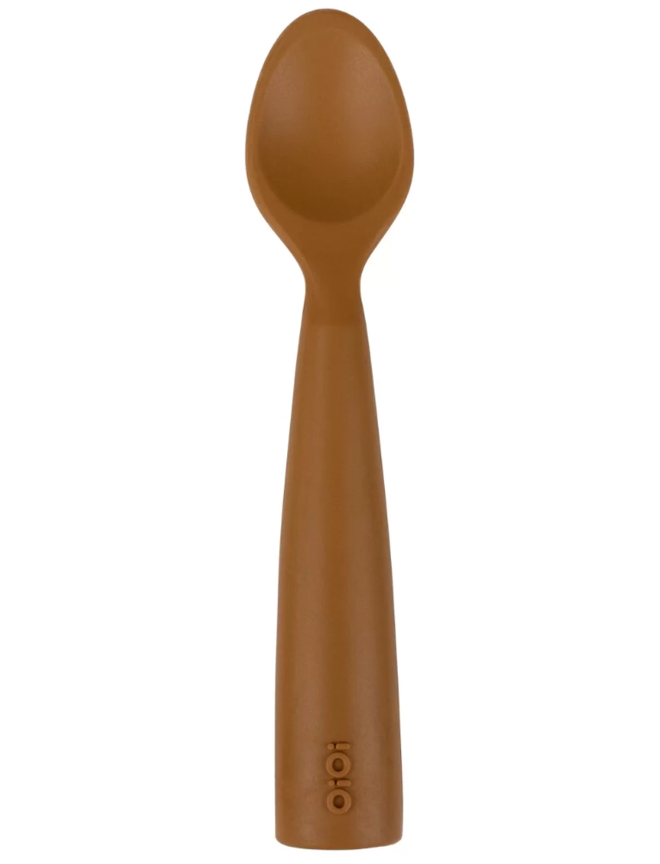 OiOi Nam Nam Silikon Mama Kaşığı Woody Brown