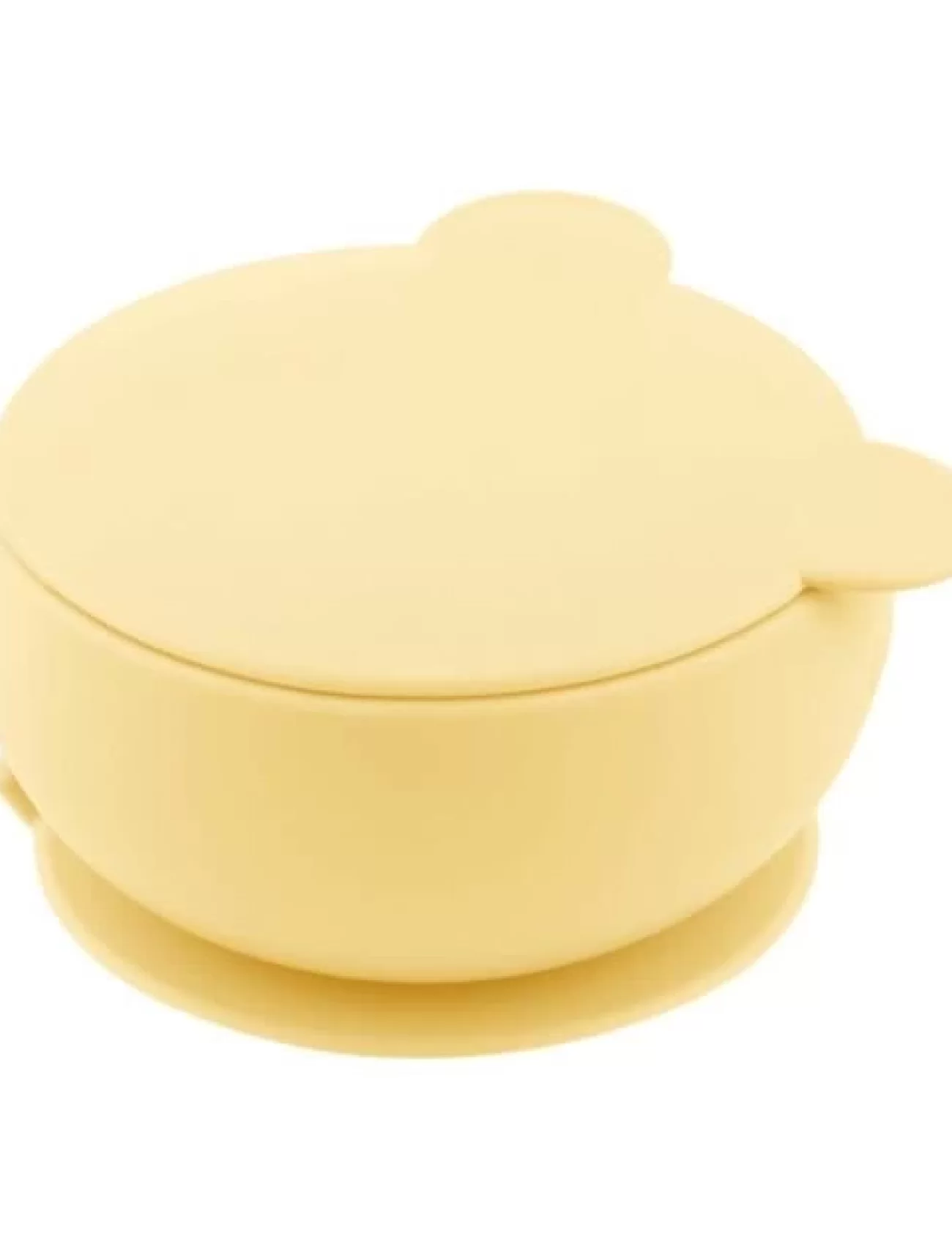 OiOi Silikon Kapaklı Kase Mellow Yellow